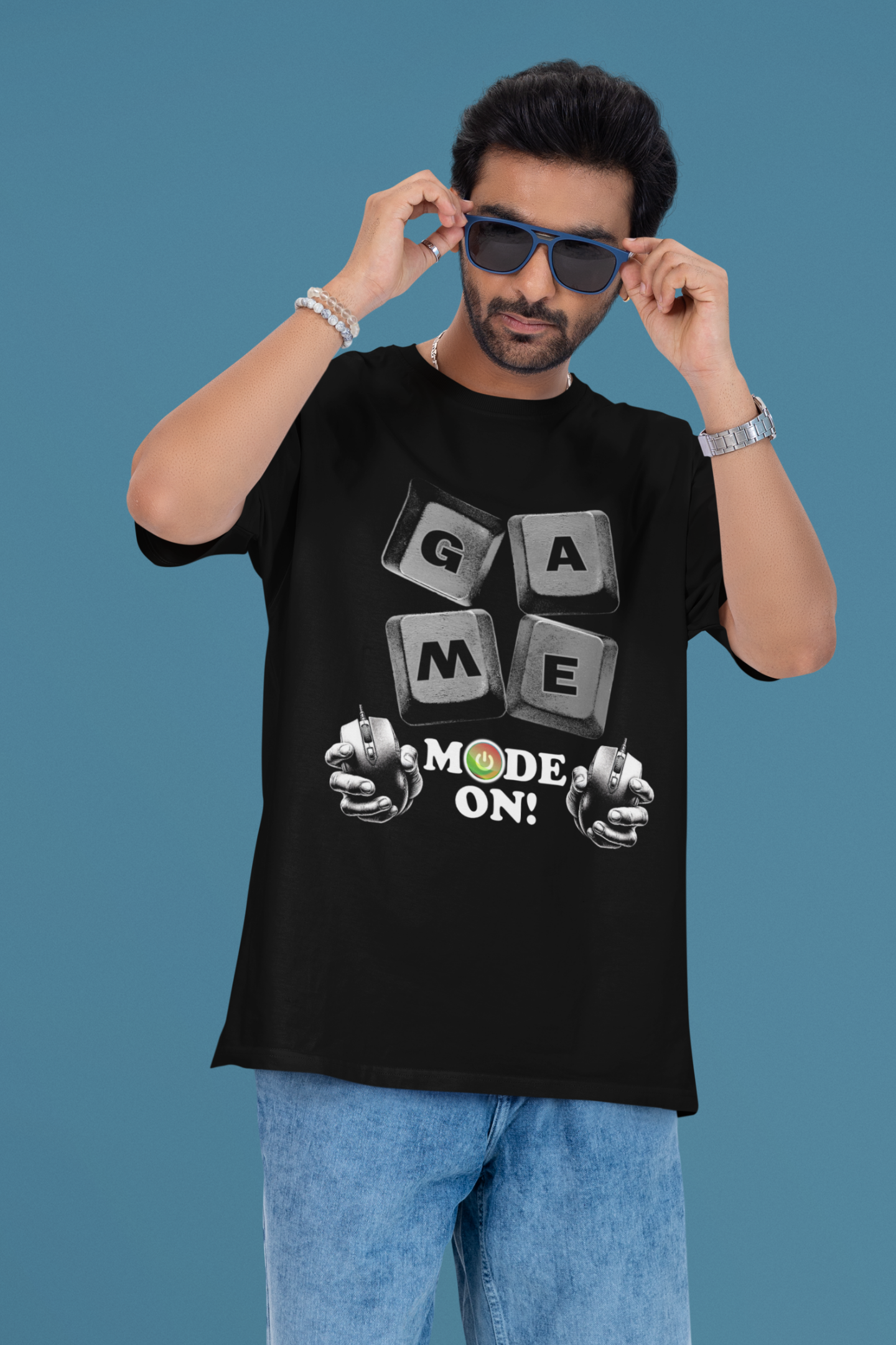 Game Mode On Oversized T-Shirt