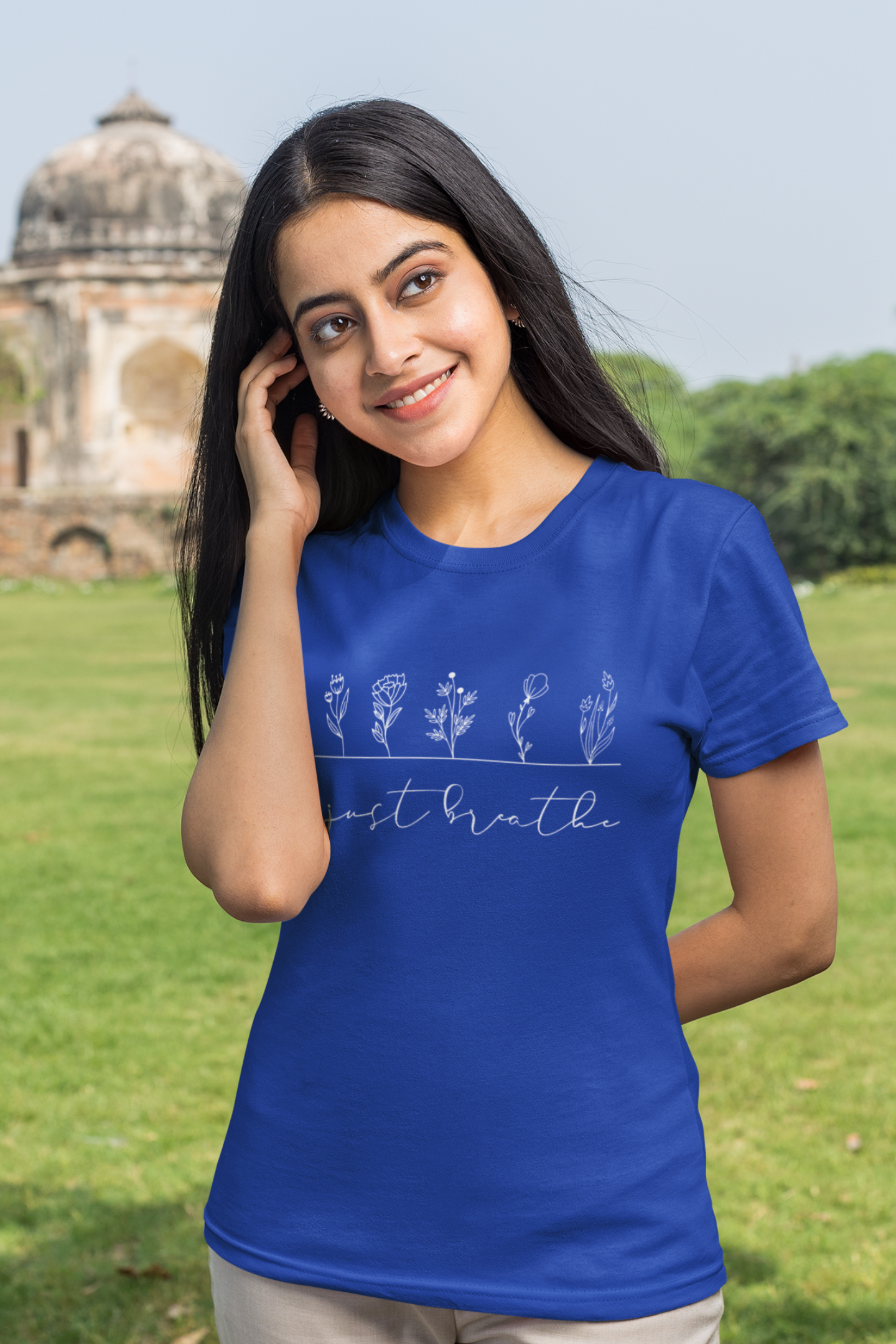 Just Breathe - Women's Classic T-Shirt