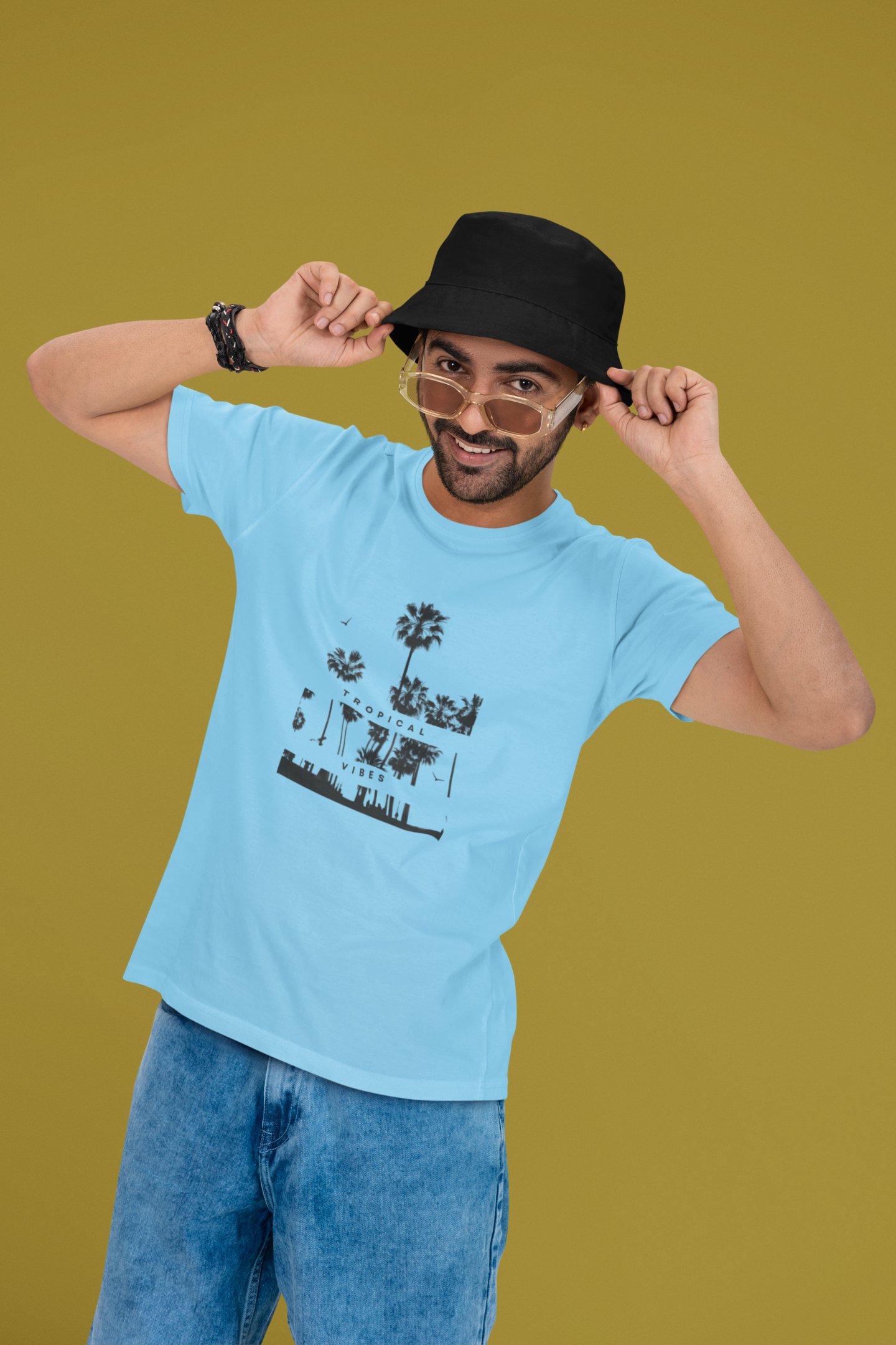 Tropical Vibes - Unisex Oversized Classic T-Shirt