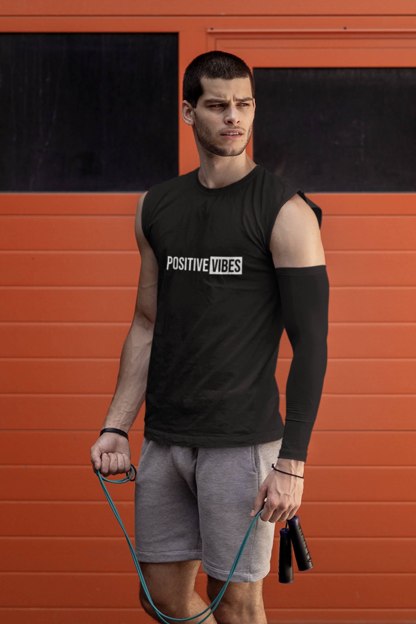 Positive Vibes - Men's Sleeveless T-Shirt