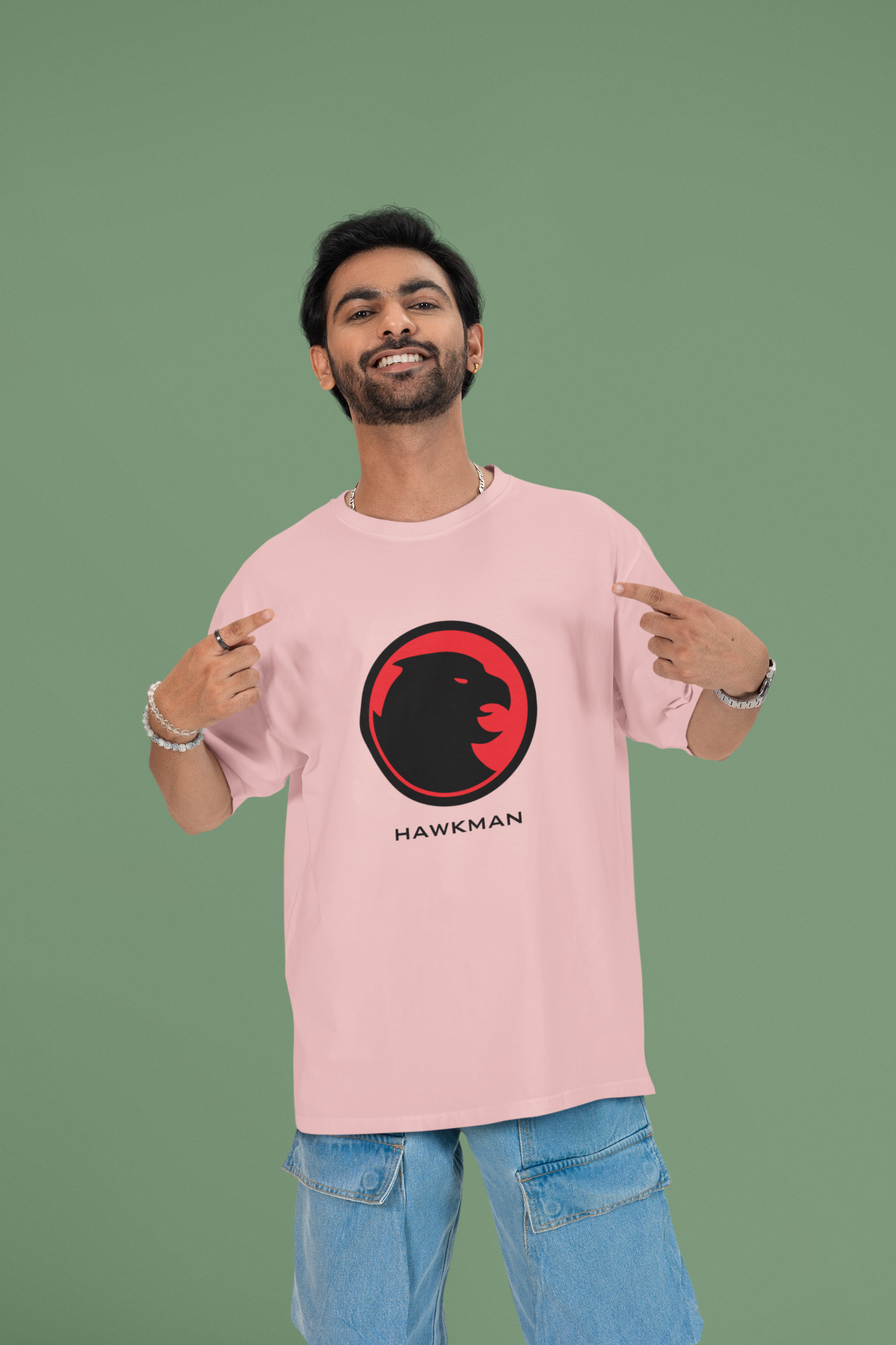 Hawkman (DC) - Unisex Oversized Classic T-Shirt