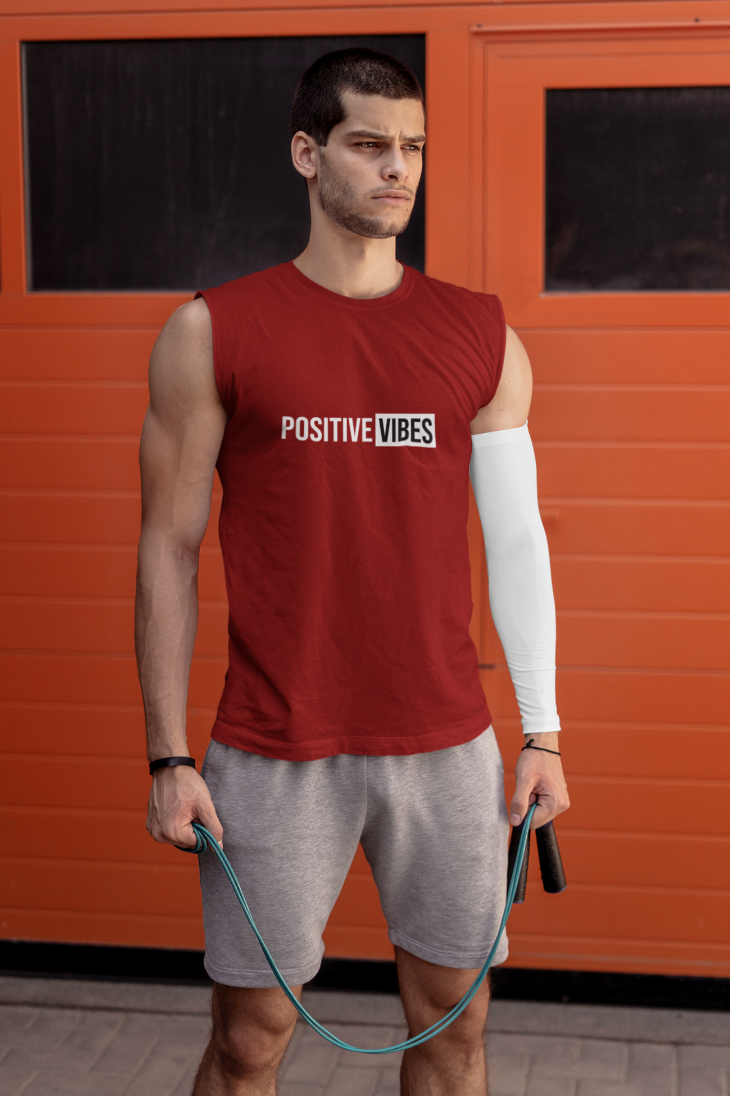 Positive Vibes - Men's Sleeveless T-Shirt