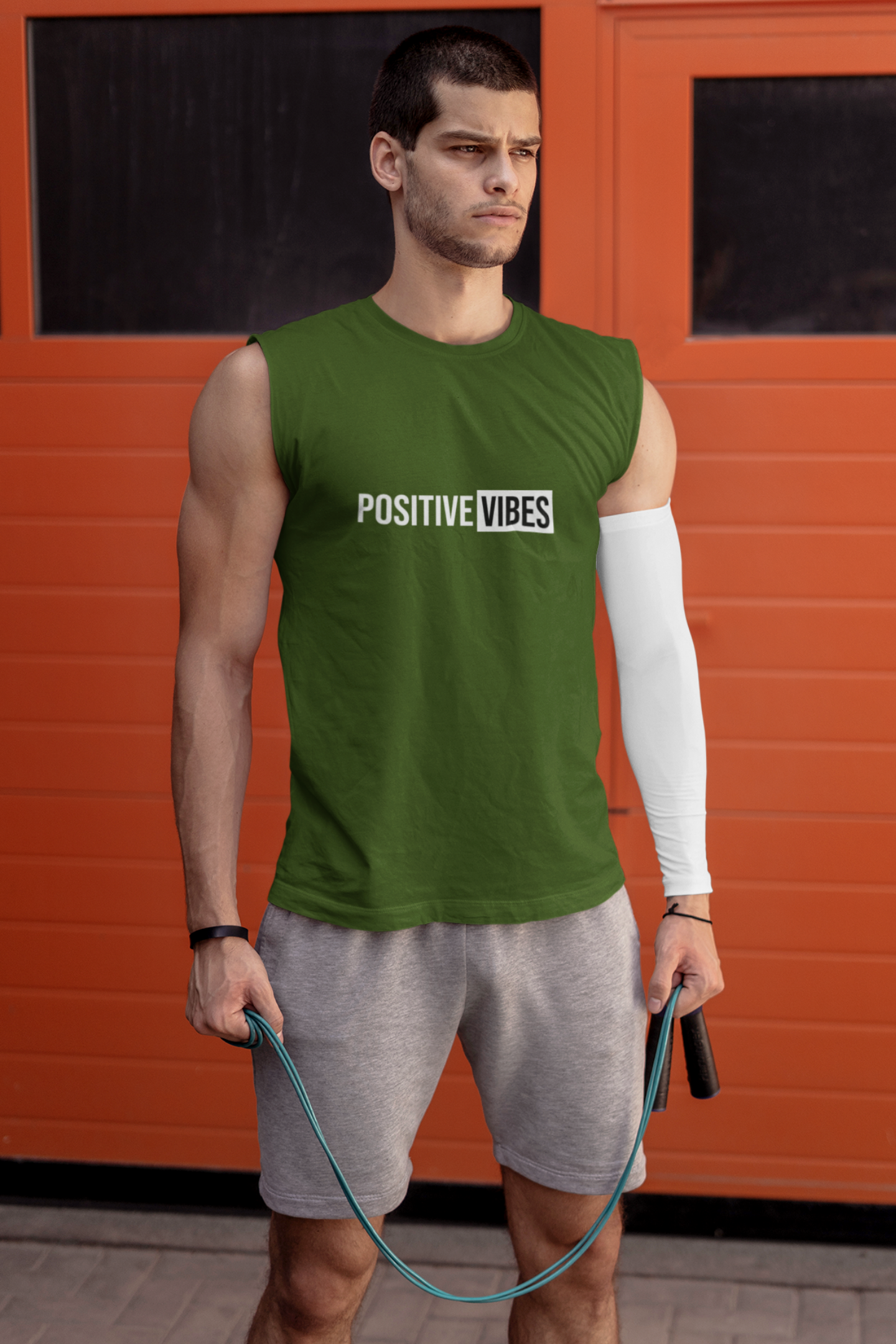 Positive Vibes - Men's Sleeveless T-Shirt