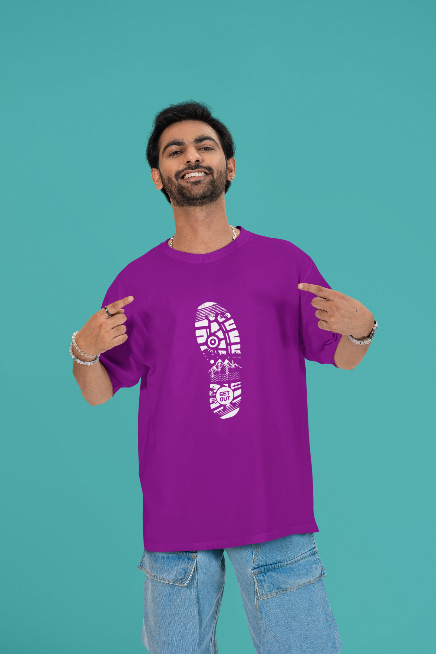 Get Out (Travel) - Unisex Oversized Classic T-Shirt