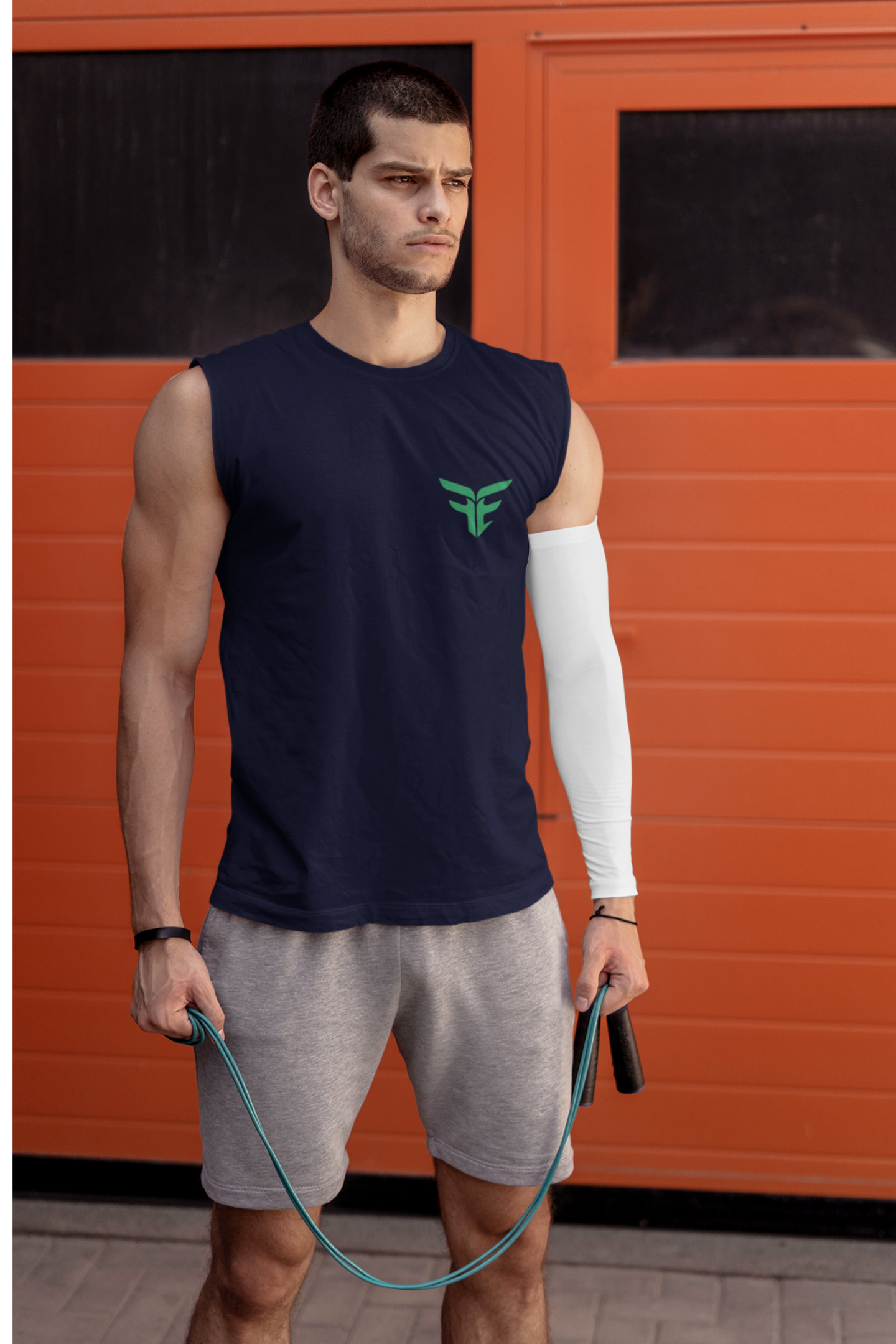 FE (GREEN) - Men's Sleeveless T-Shirt