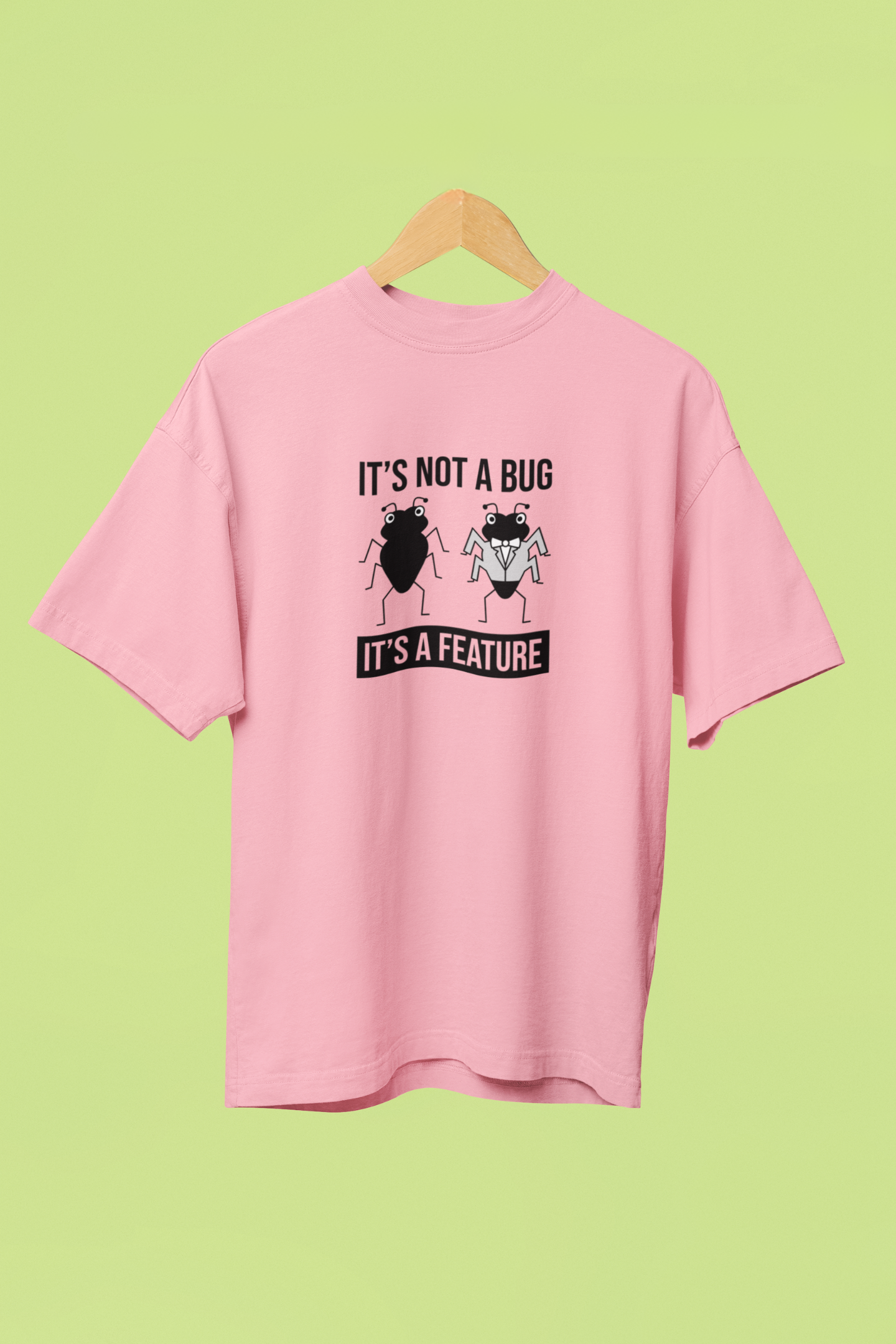 Not Bug It's Feature (Coder) - Unisex Classic Crew T-Shirt