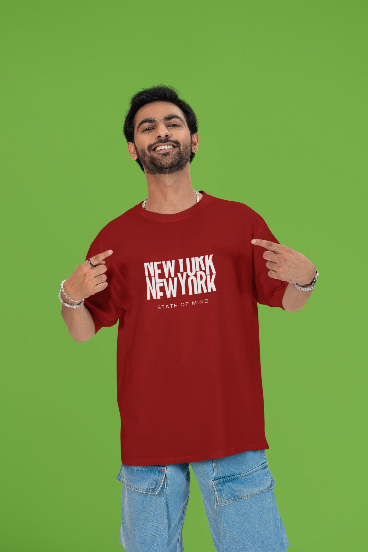 New York (State Of Mind) - Unisex Oversized Classic T-Shirt
