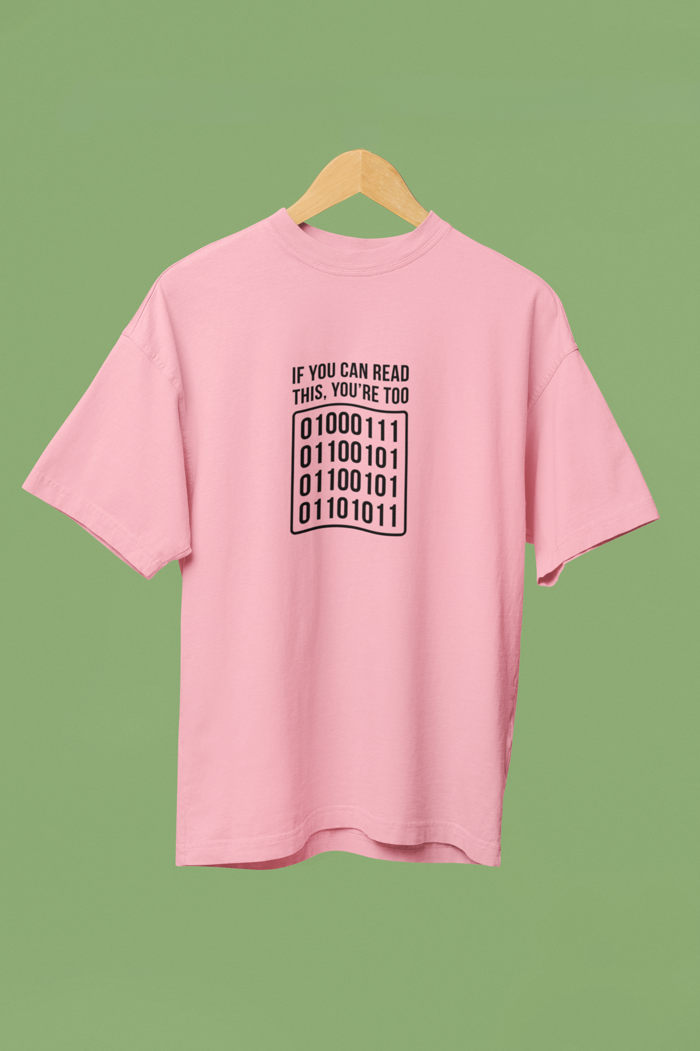 Binary Digit (Coder) - Unisex Classic Crew T-Shirt