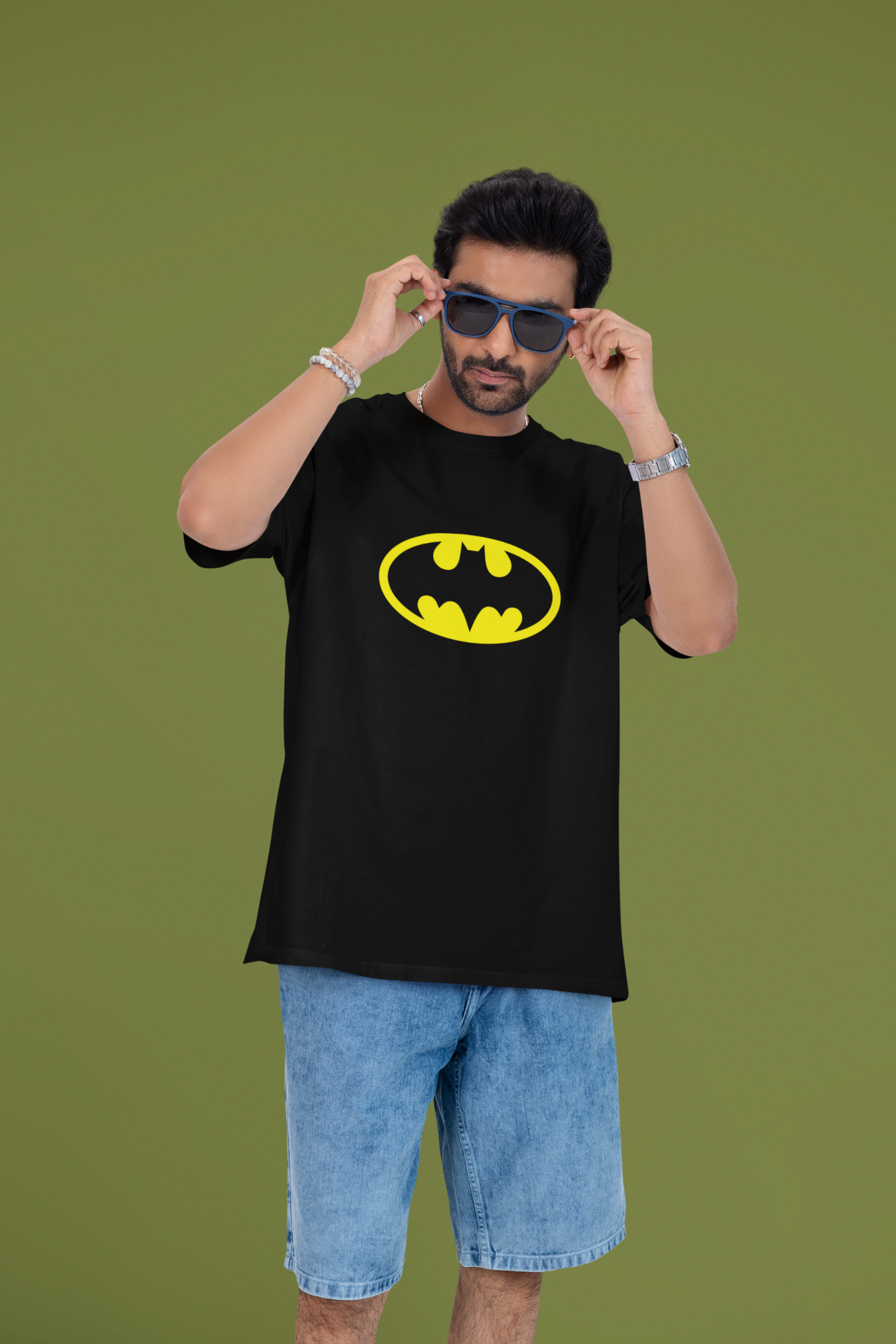 Bat Man - Unisex Oversized Classic T-Shirt