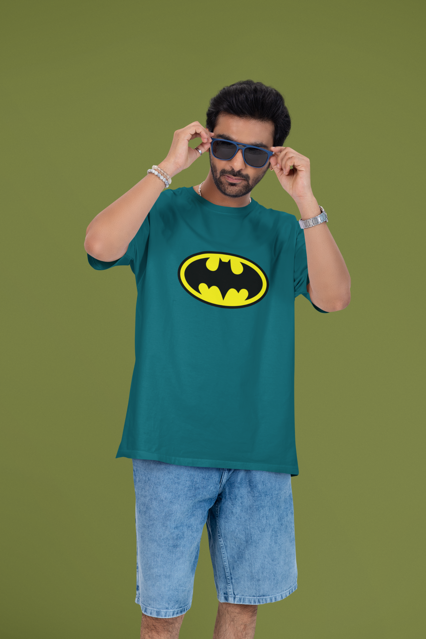 Bat Man - Unisex Oversized Classic T-Shirt