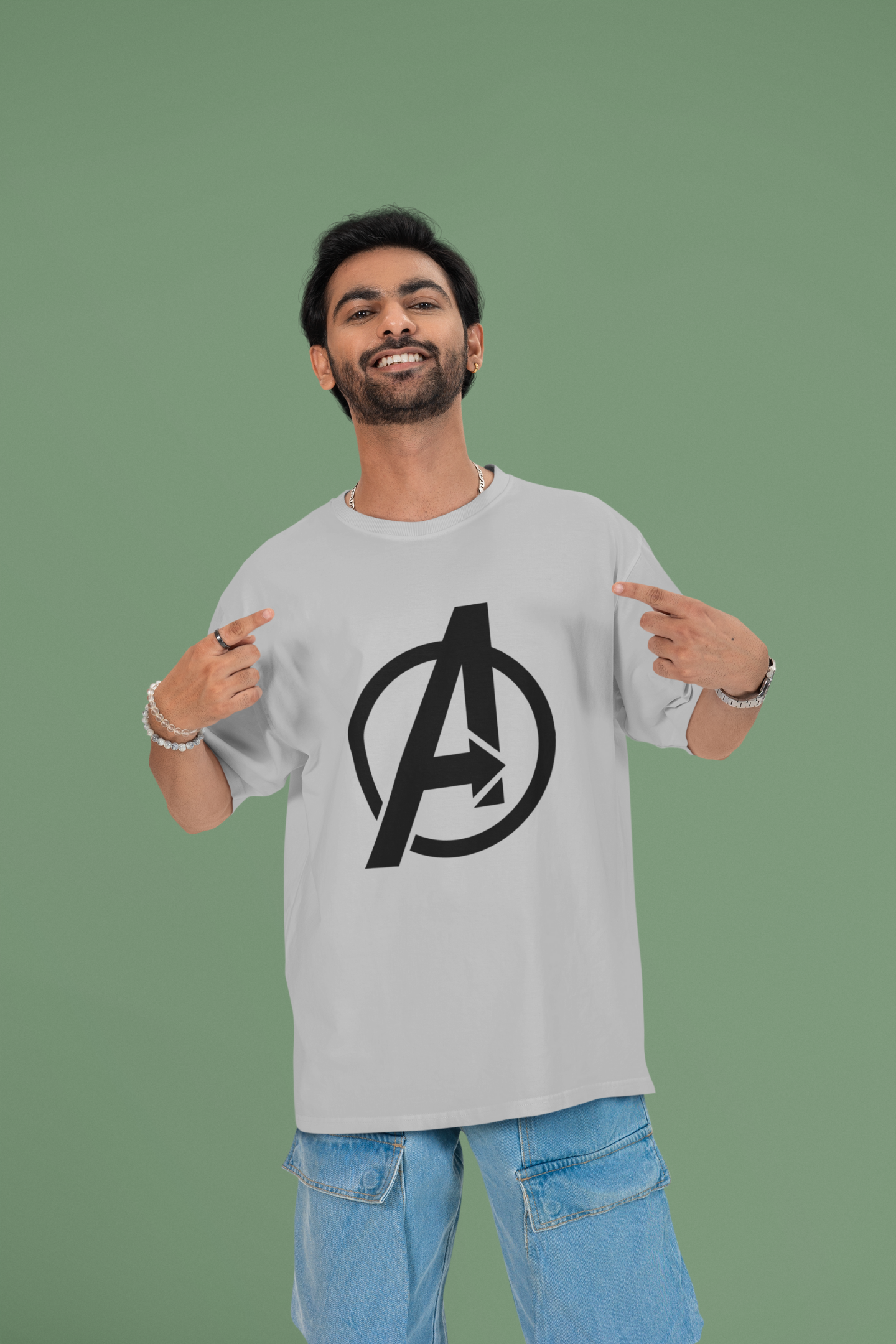 Avenger Logo - Unisex Oversized Classic T-Shirt