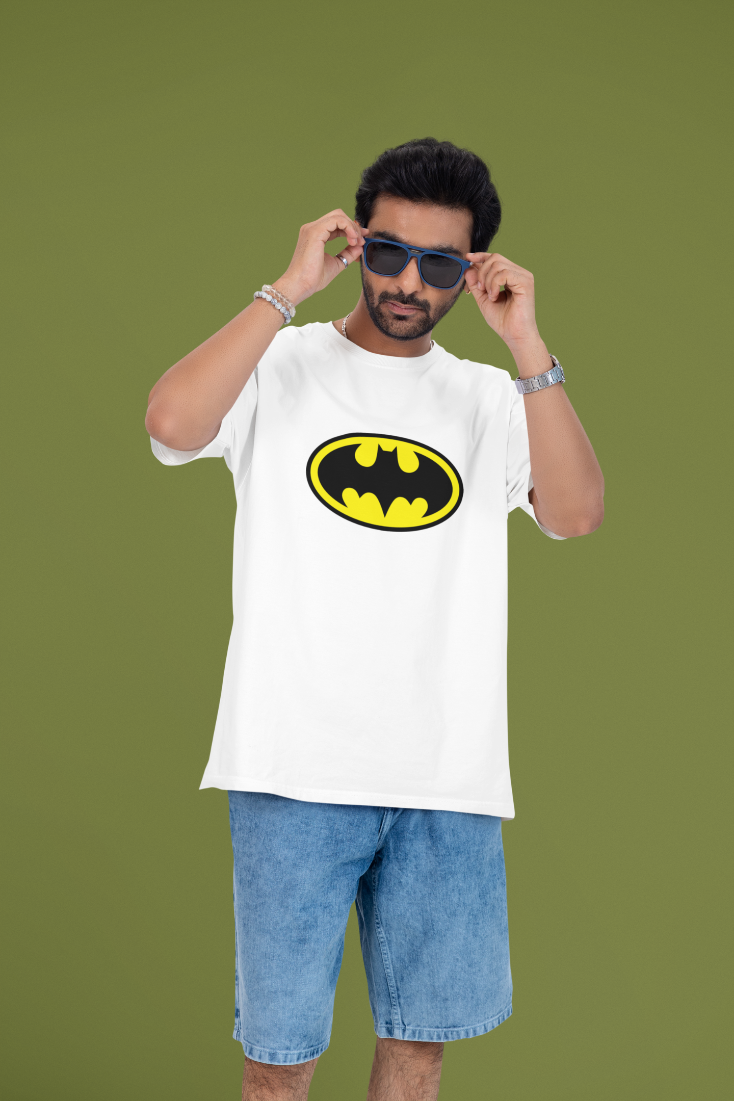 Bat Man - Unisex Oversized Classic T-Shirt