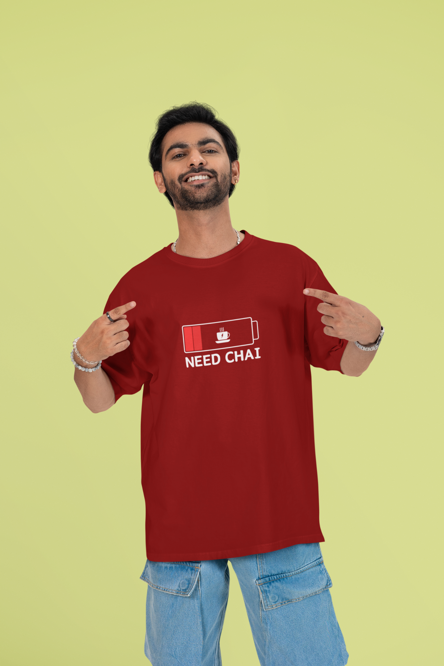 Need Chai - Unisex Oversized Classic T-Shirt