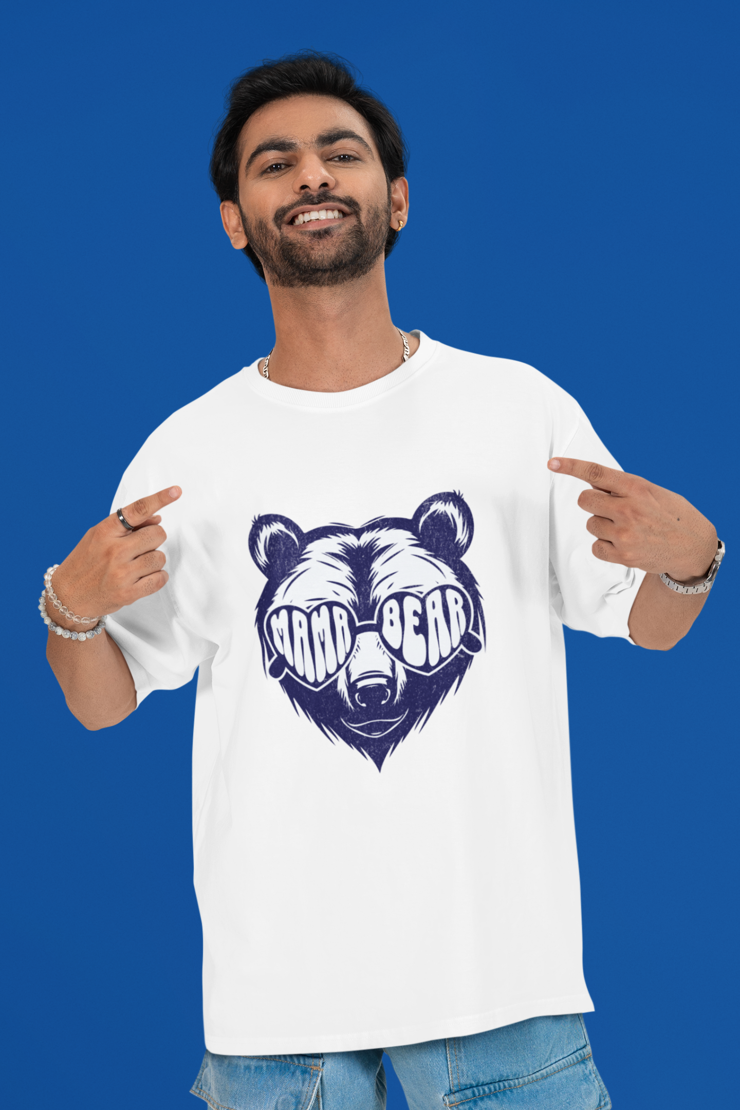 Mama Bear Unisex Oversized T-Shirt