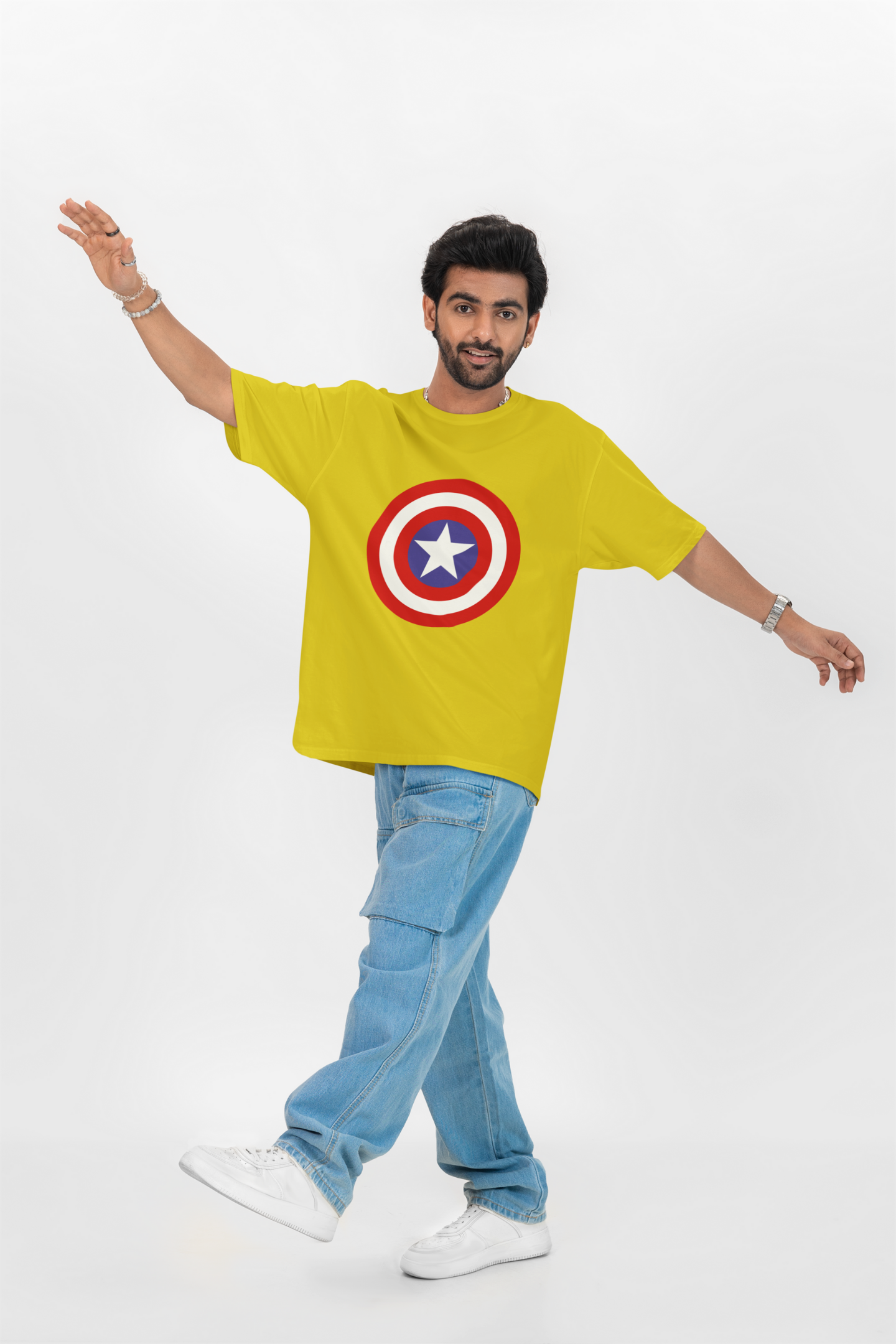 Captain America - Unisex Oversized Classic T-Shirt