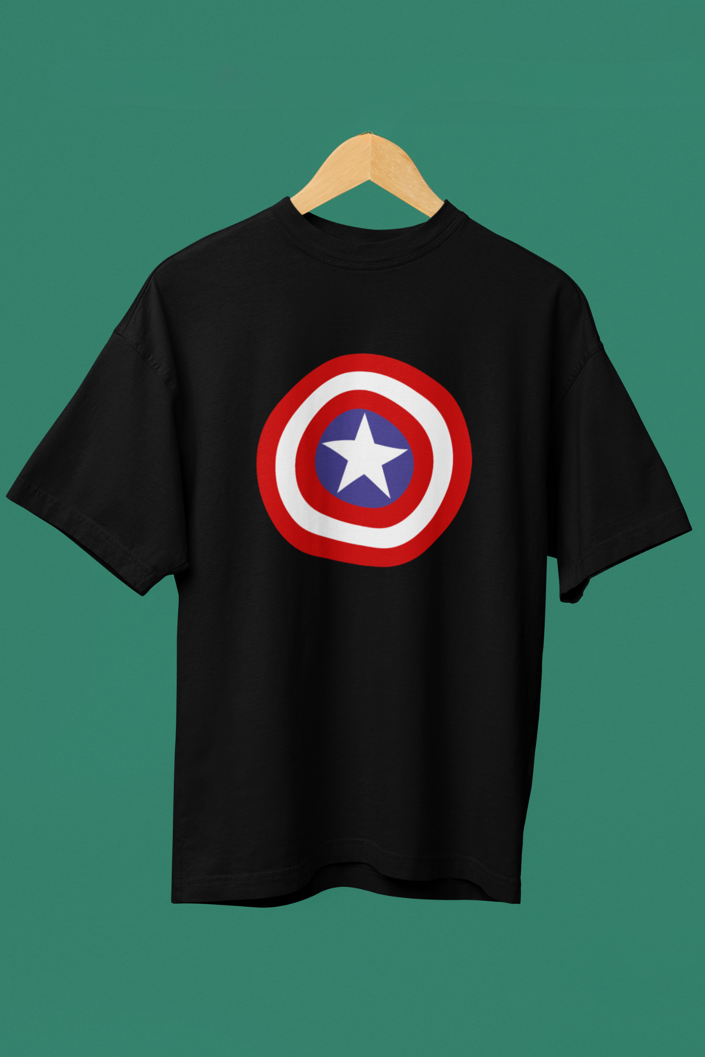 Captain America Shield (Marvel) - Unisex Classic Crew T-Shirt