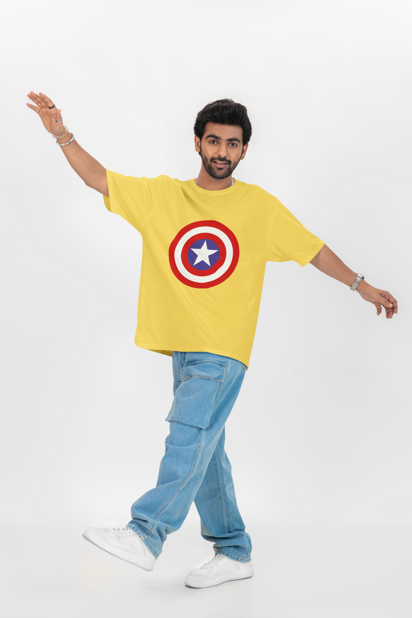 Captain America - Unisex Oversized Classic T-Shirt