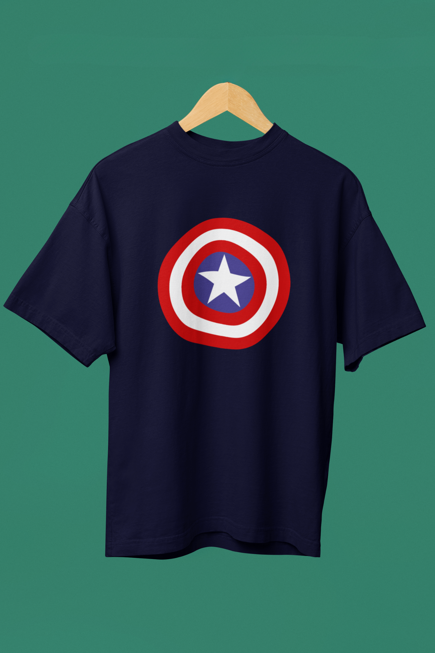 Captain America Shield (Marvel) - Unisex Classic Crew T-Shirt
