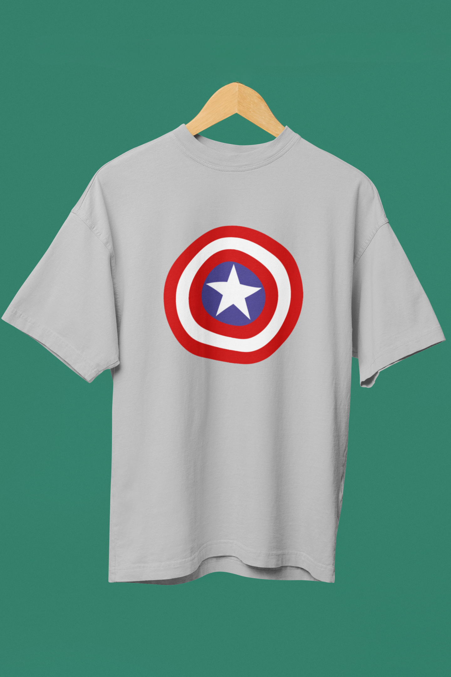 Captain America Shield (Marvel) - Unisex Classic Crew T-Shirt