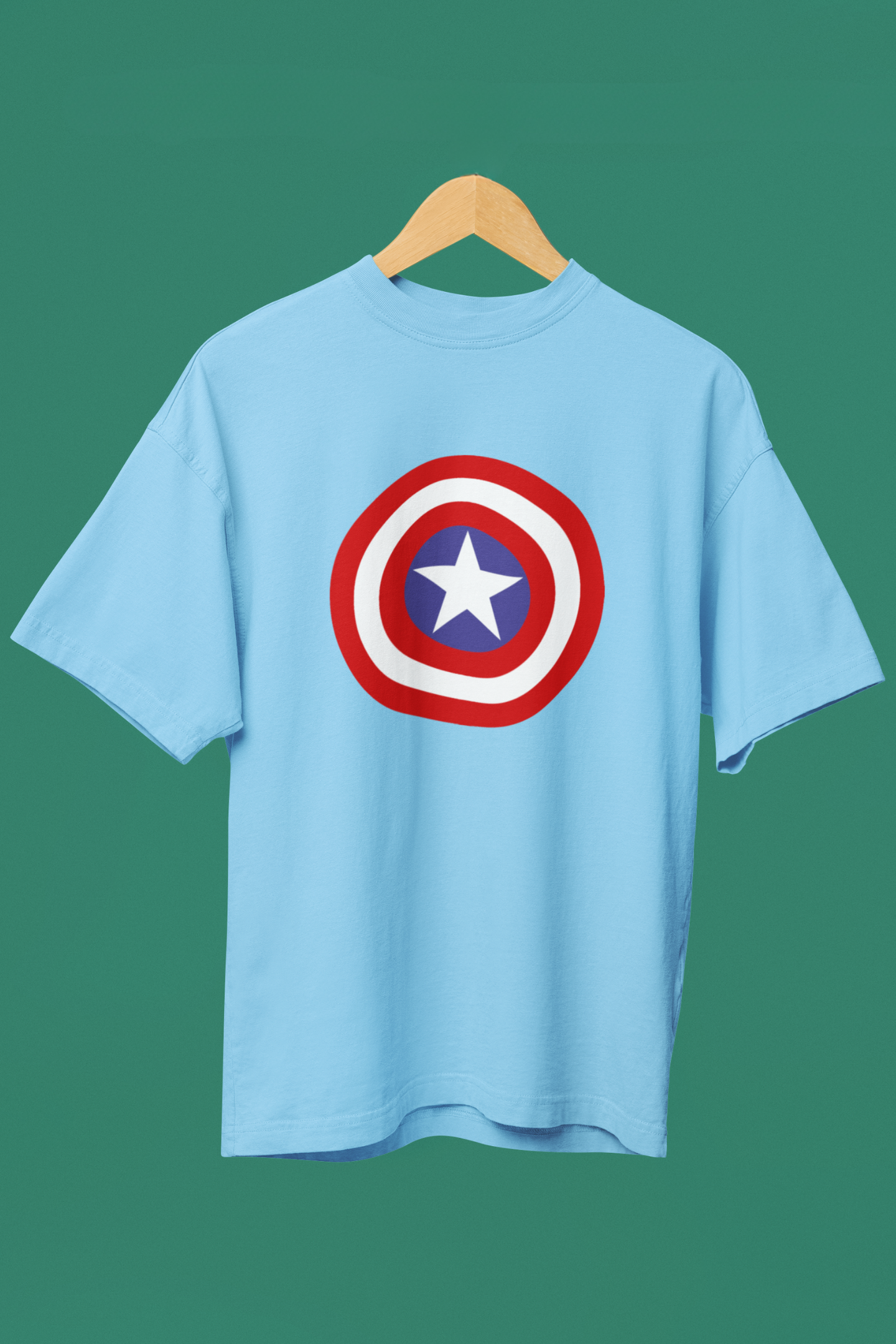 Captain America Shield (Marvel) - Unisex Classic Crew T-Shirt