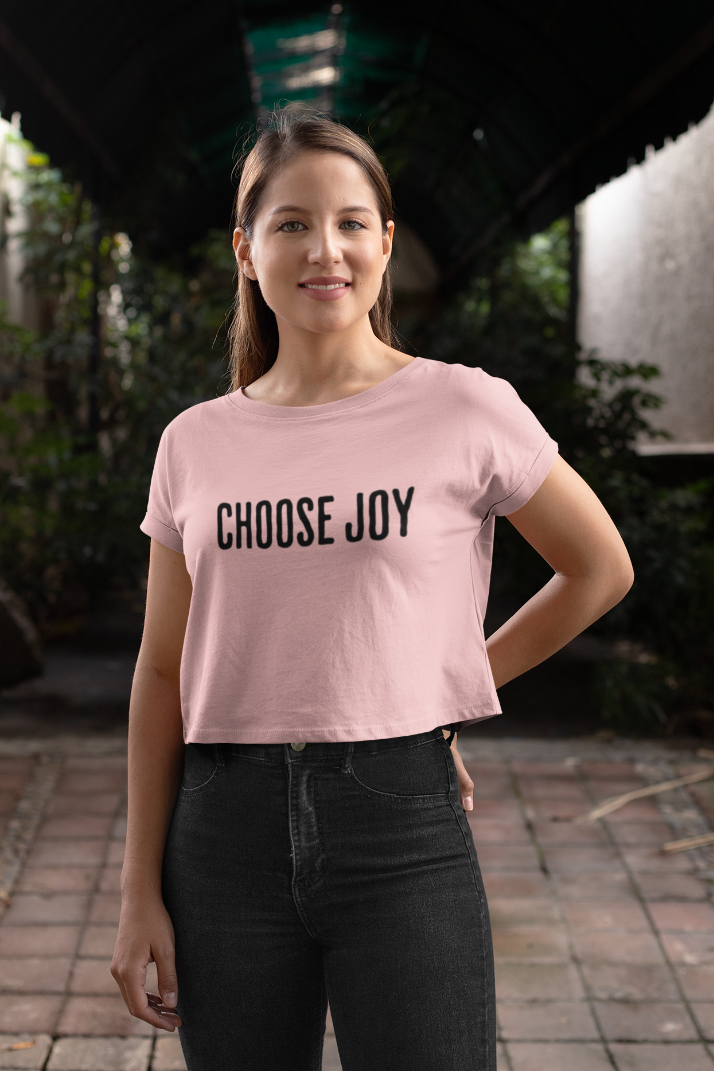 Choose Joy - Crop Top