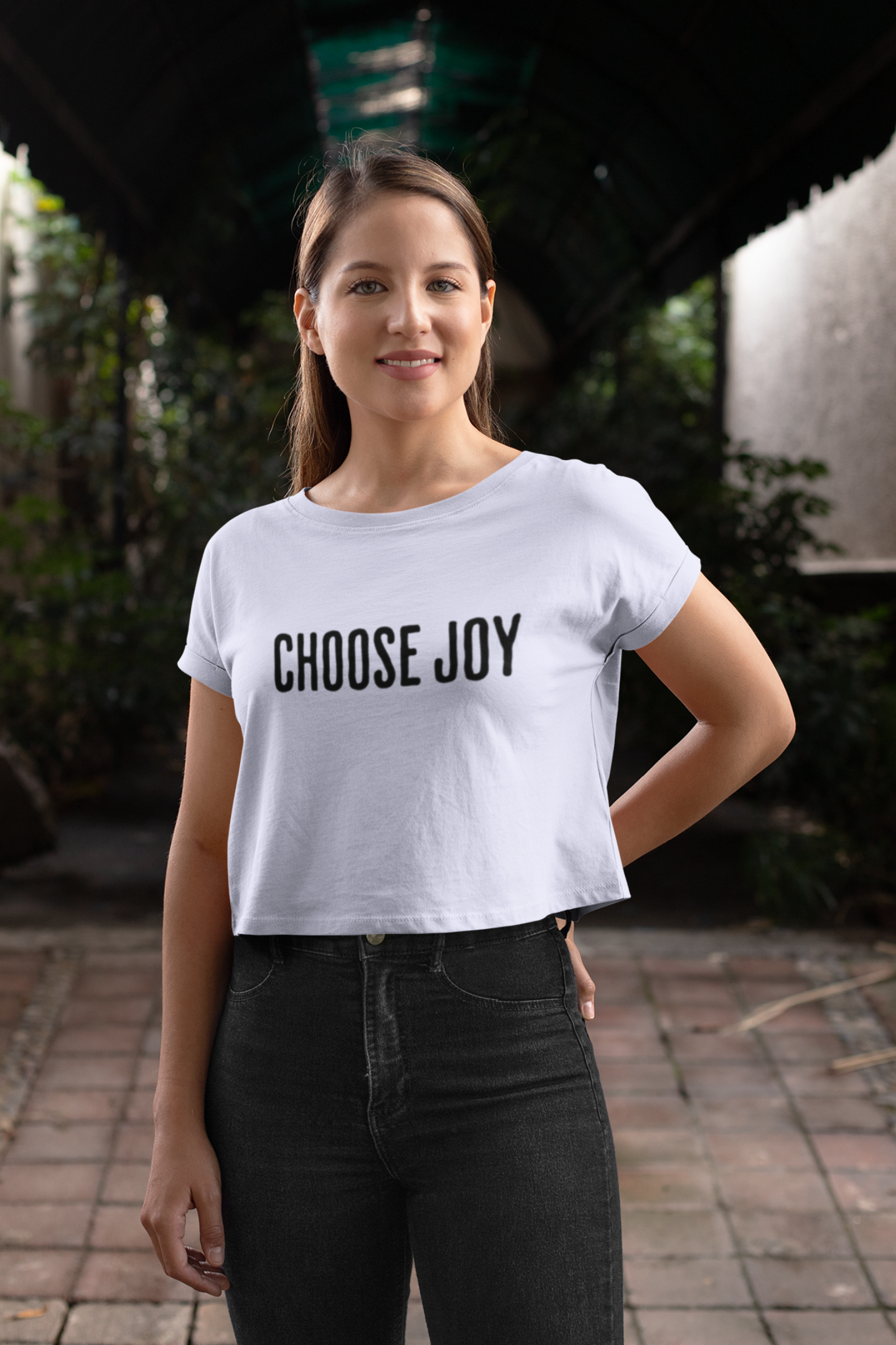 Choose Joy - Crop Top