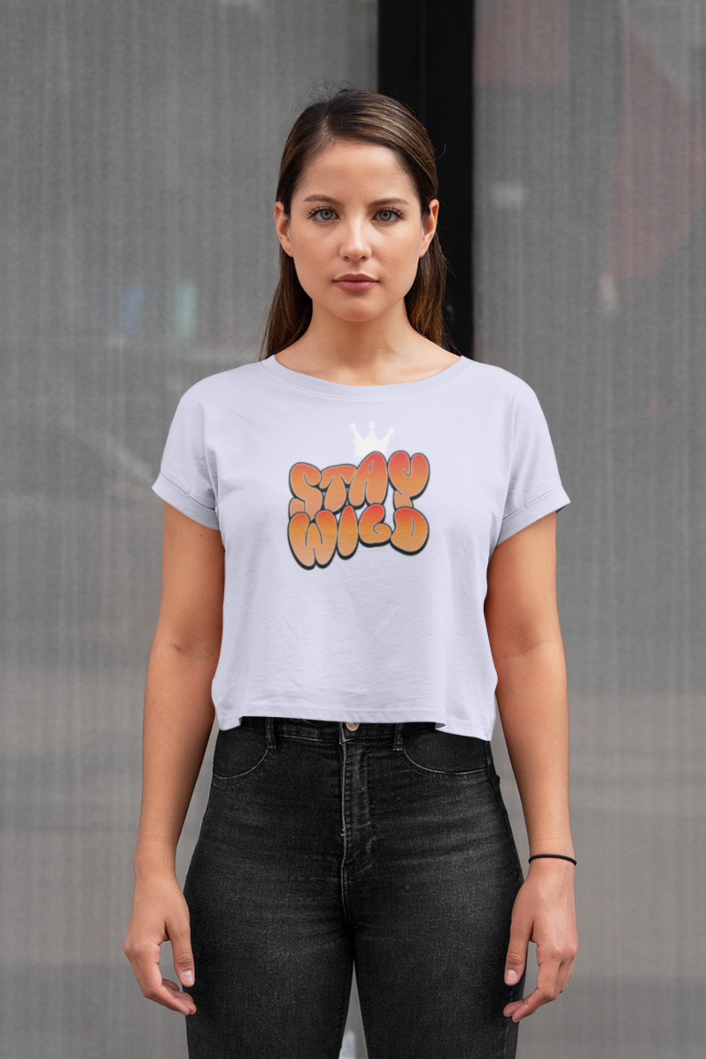 Stay Wild - Crop Top