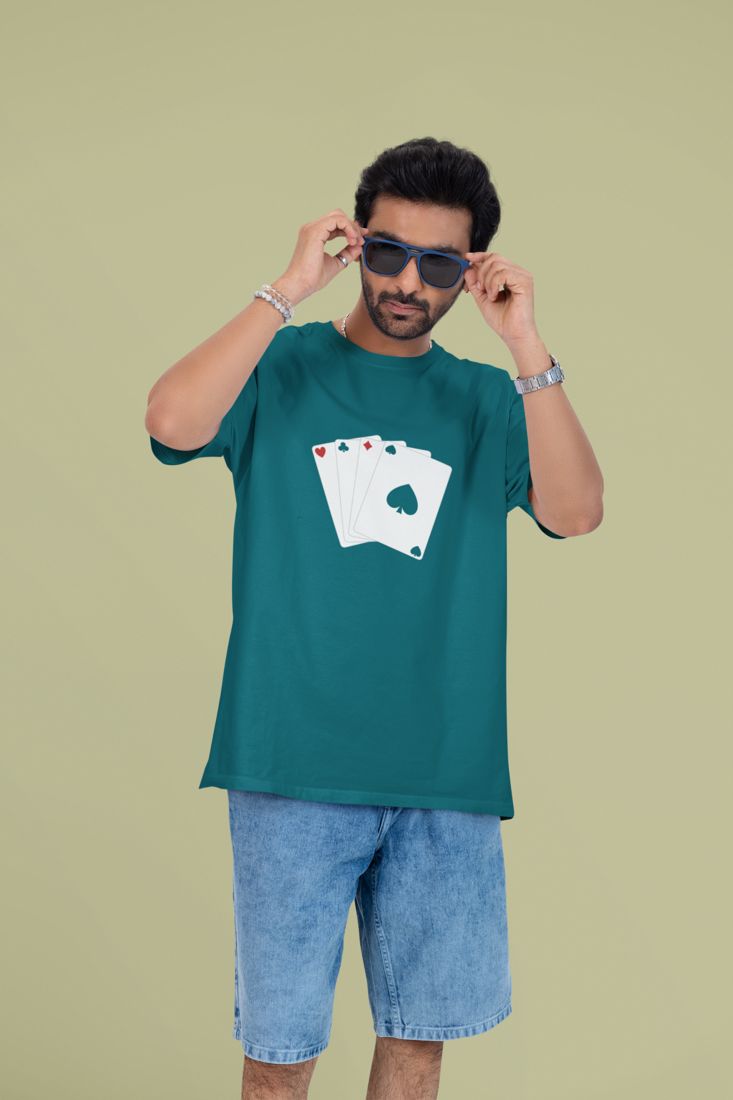 Cards - Unisex Oversized Classic T-Shirt