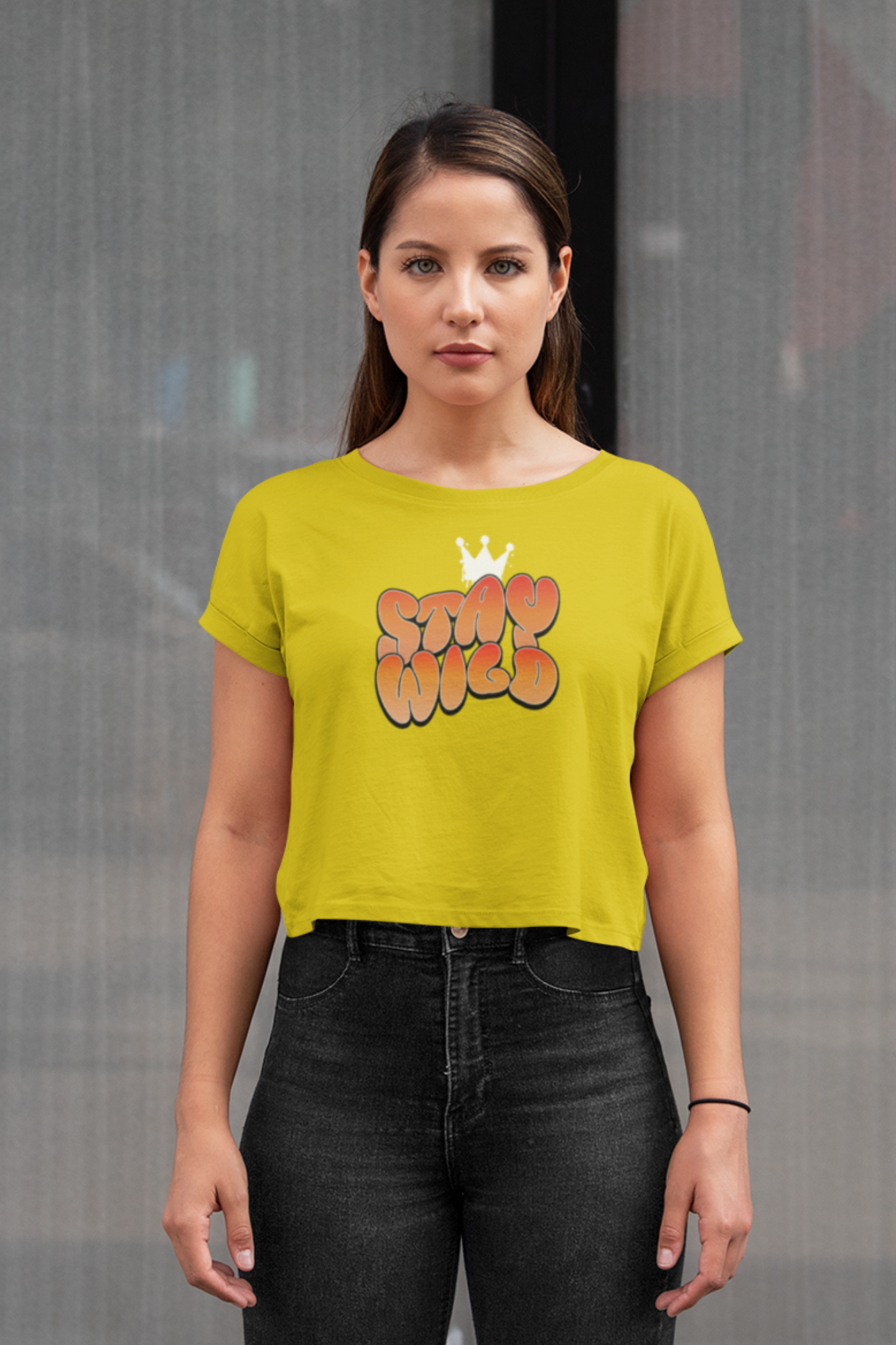 Stay Wild - Crop Top