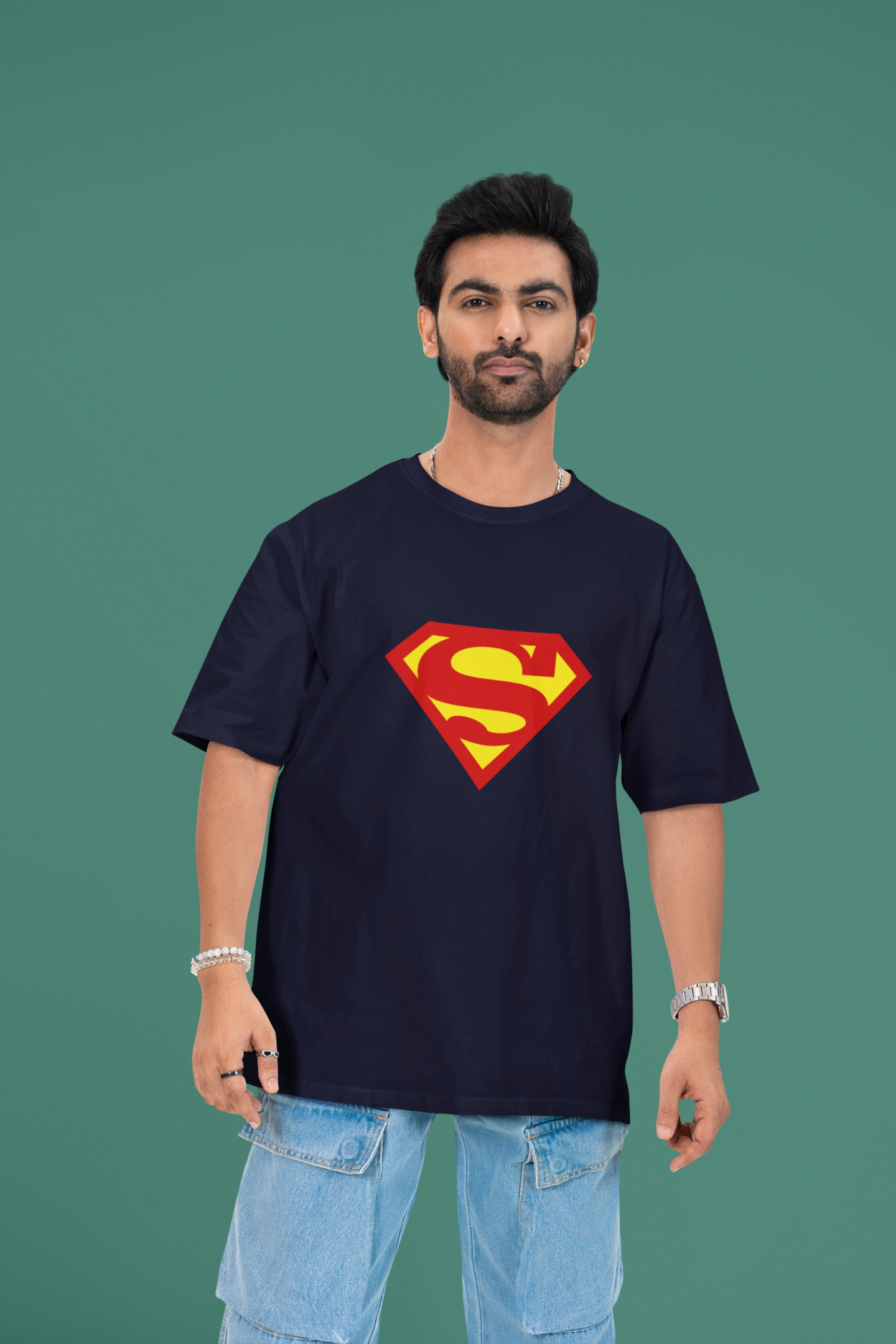 Superman (DC) - Unisex Oversized Classic T-Shirt