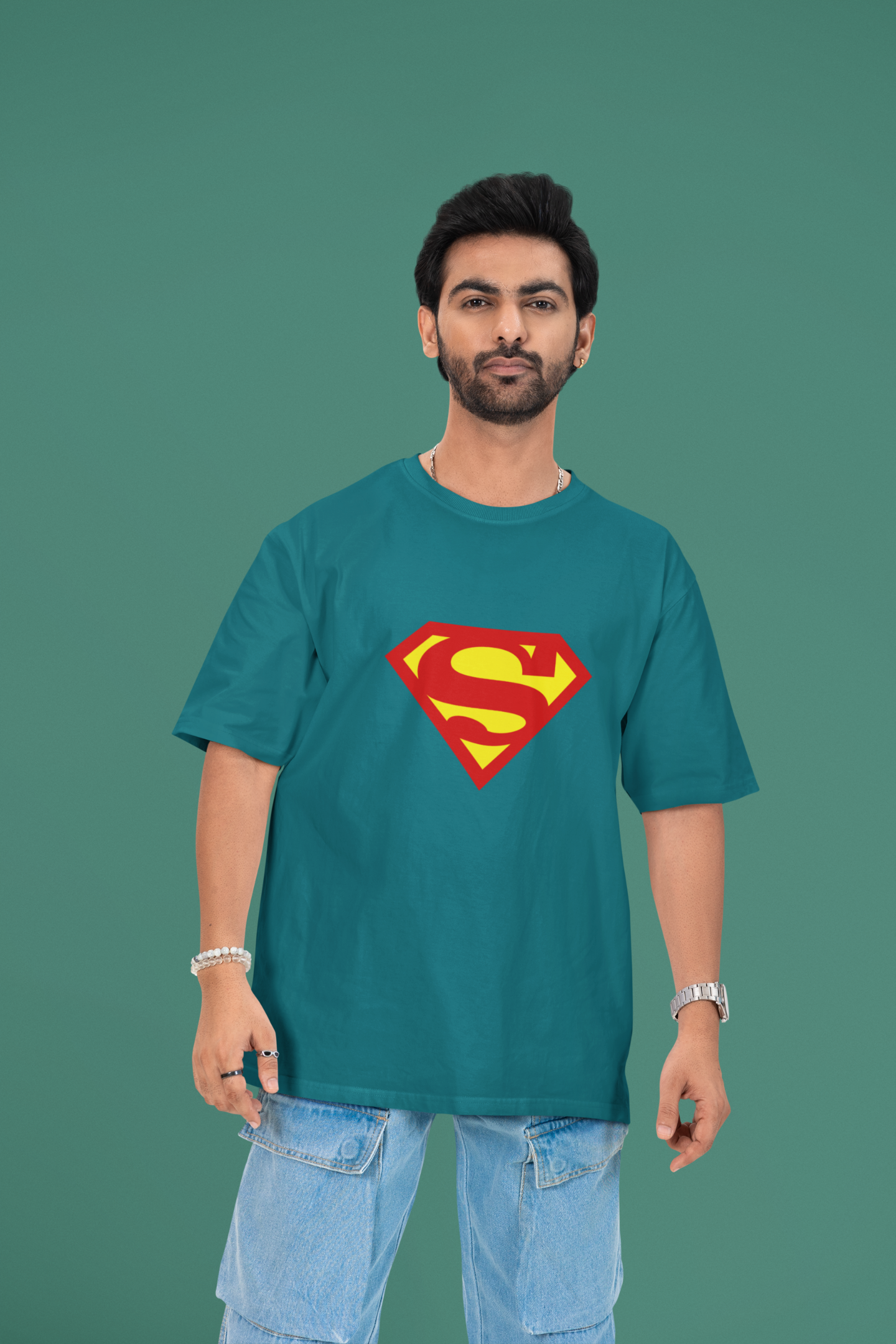 Superman (DC) - Unisex Oversized Classic T-Shirt
