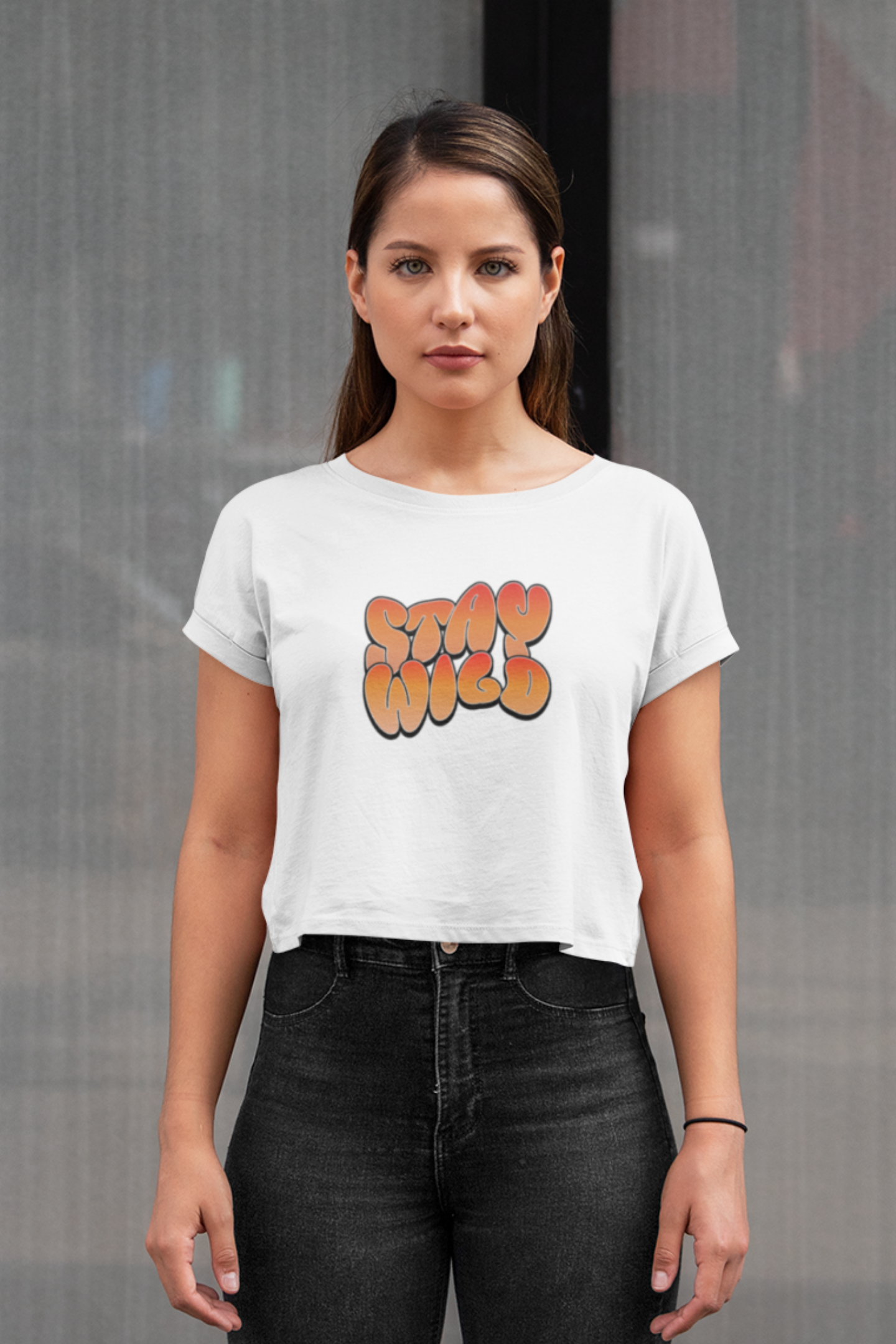 Stay Wild - Crop Top