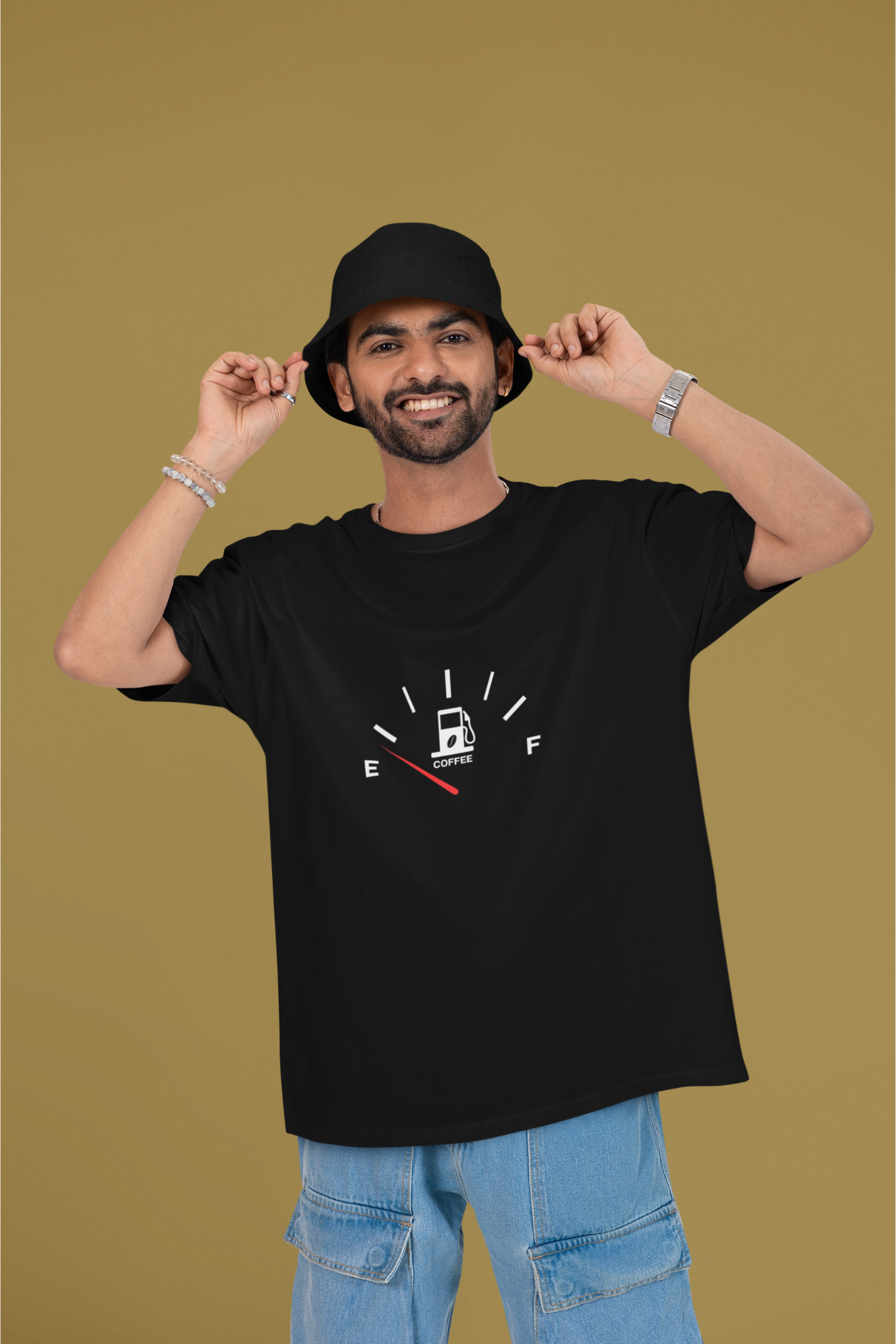 Coffee - Unisex Oversized Classic T-Shirt