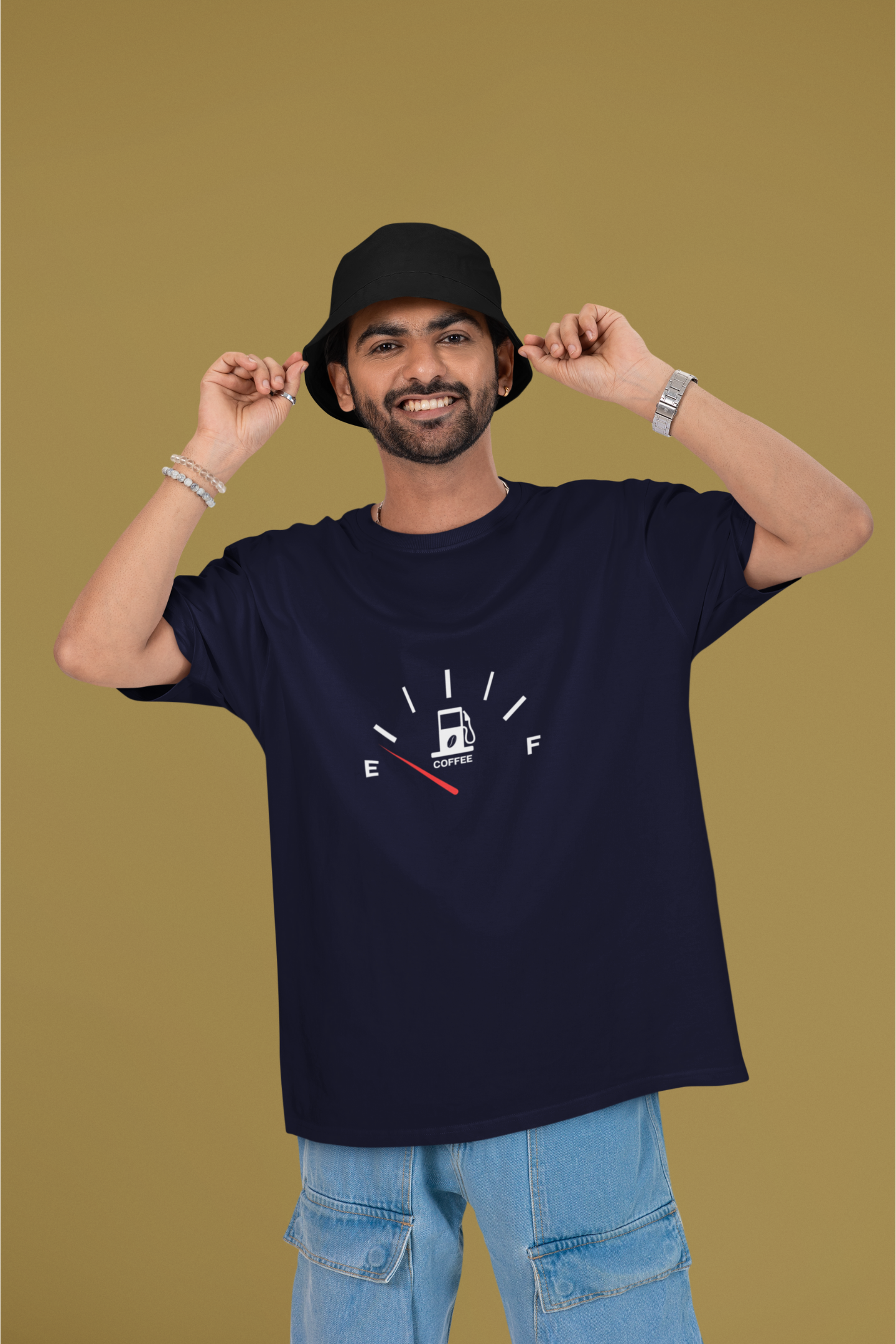 Coffee - Unisex Oversized Classic T-Shirt