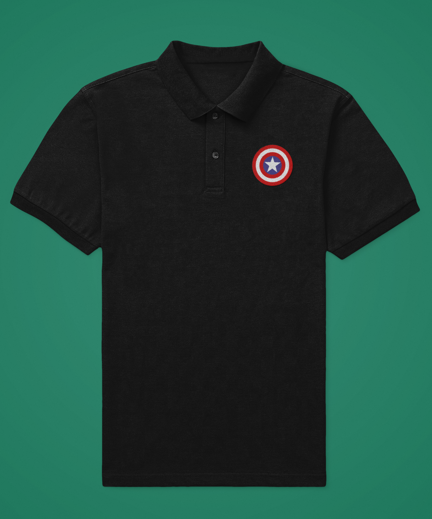 Captain America Shield - Men's Polo