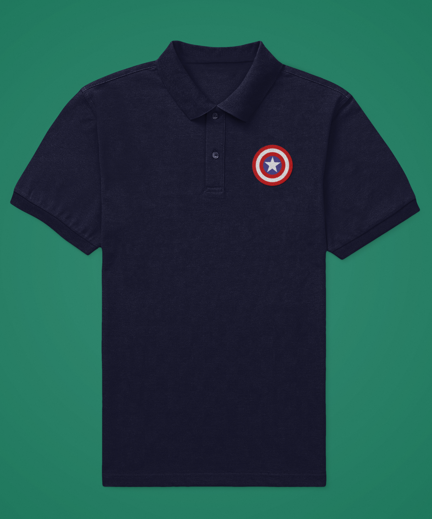 Captain America Shield - Men's Polo