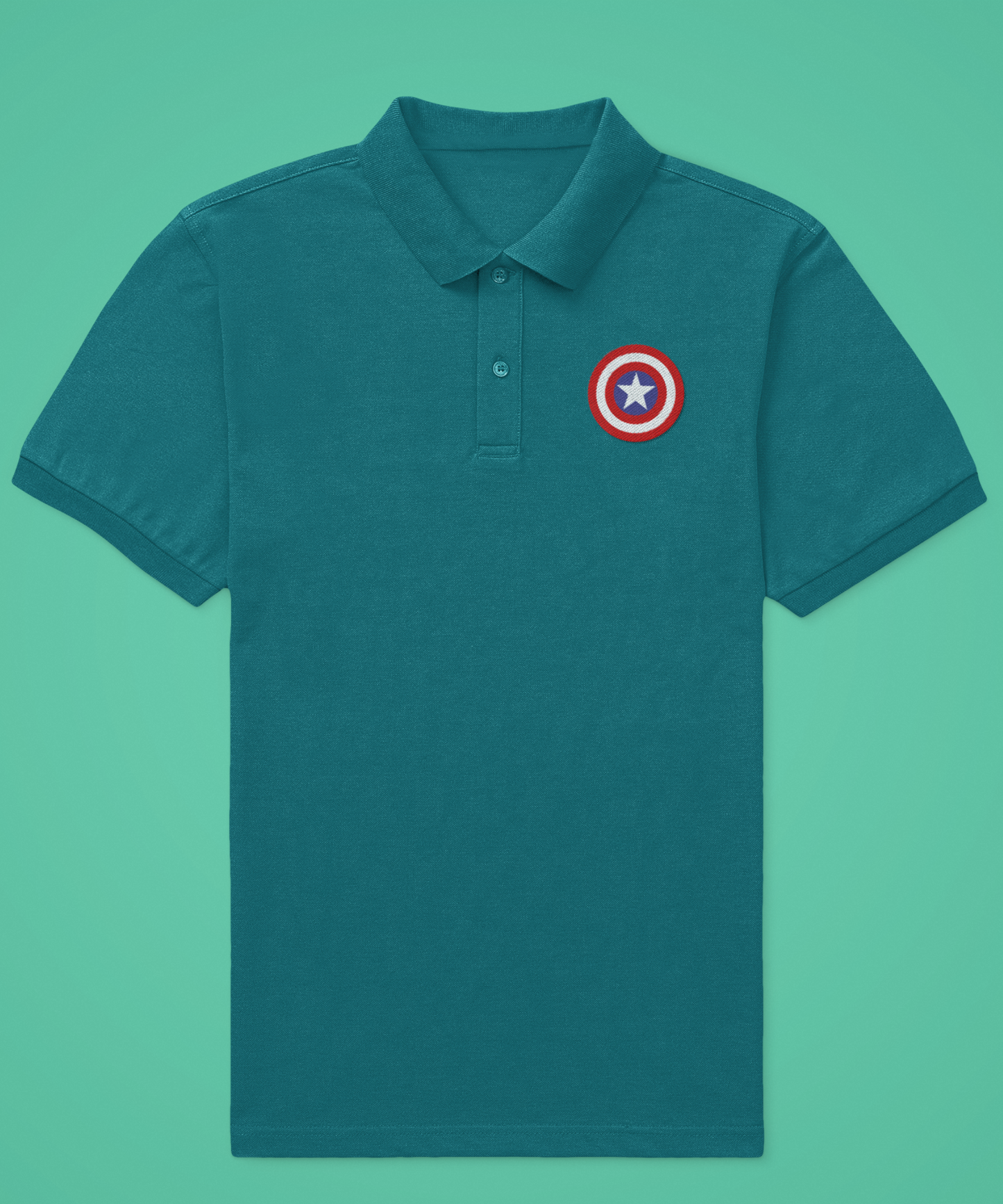 Captain America Shield - Men's Polo