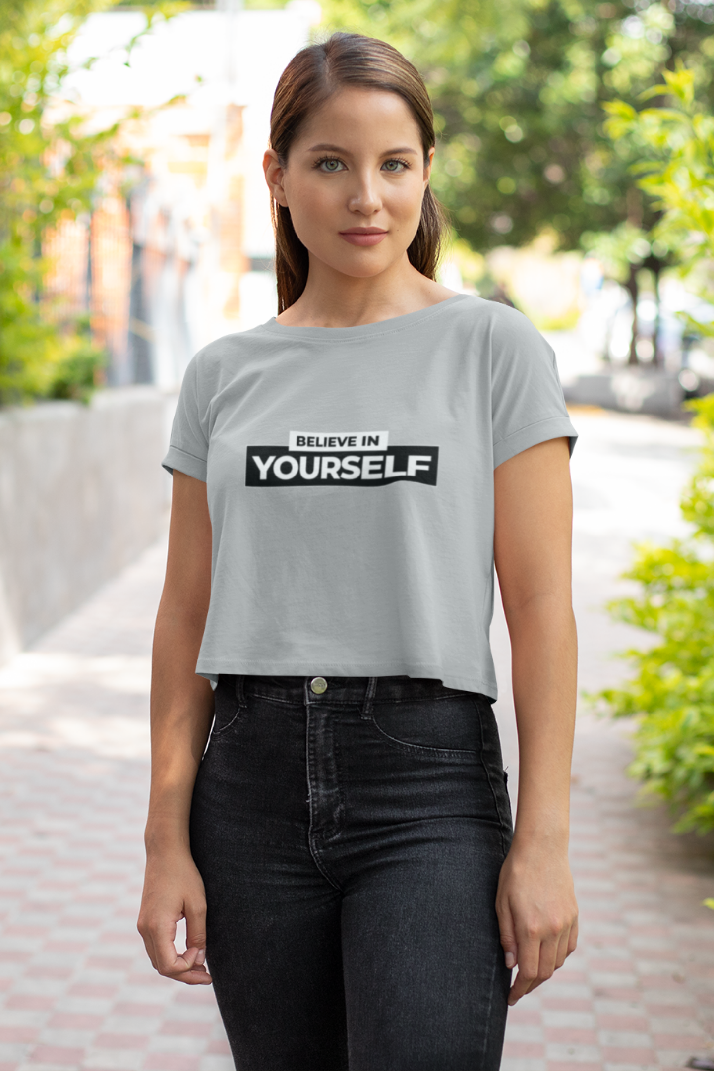 Believe In Yourself - Crop Top