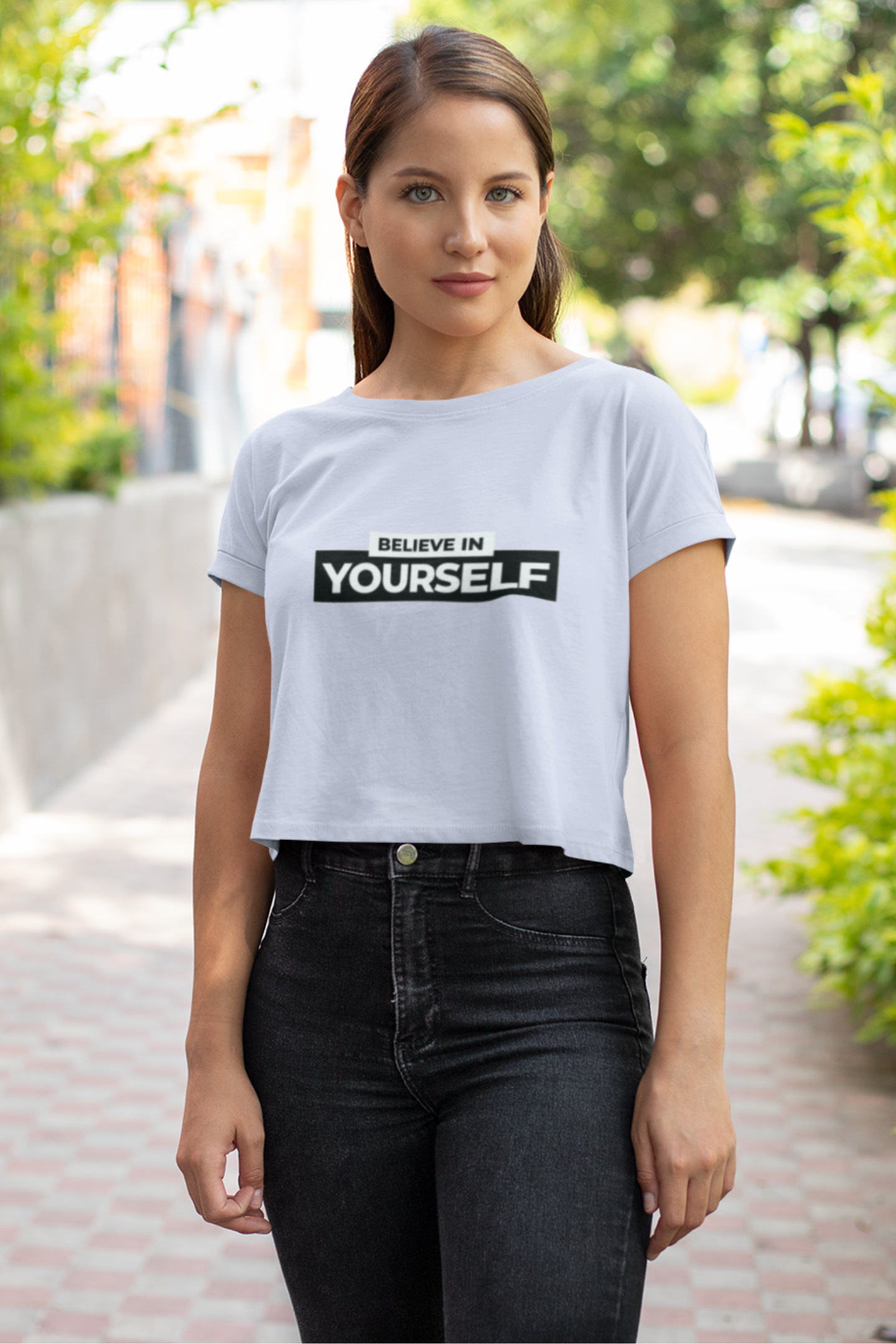 Believe In Yourself - Crop Top