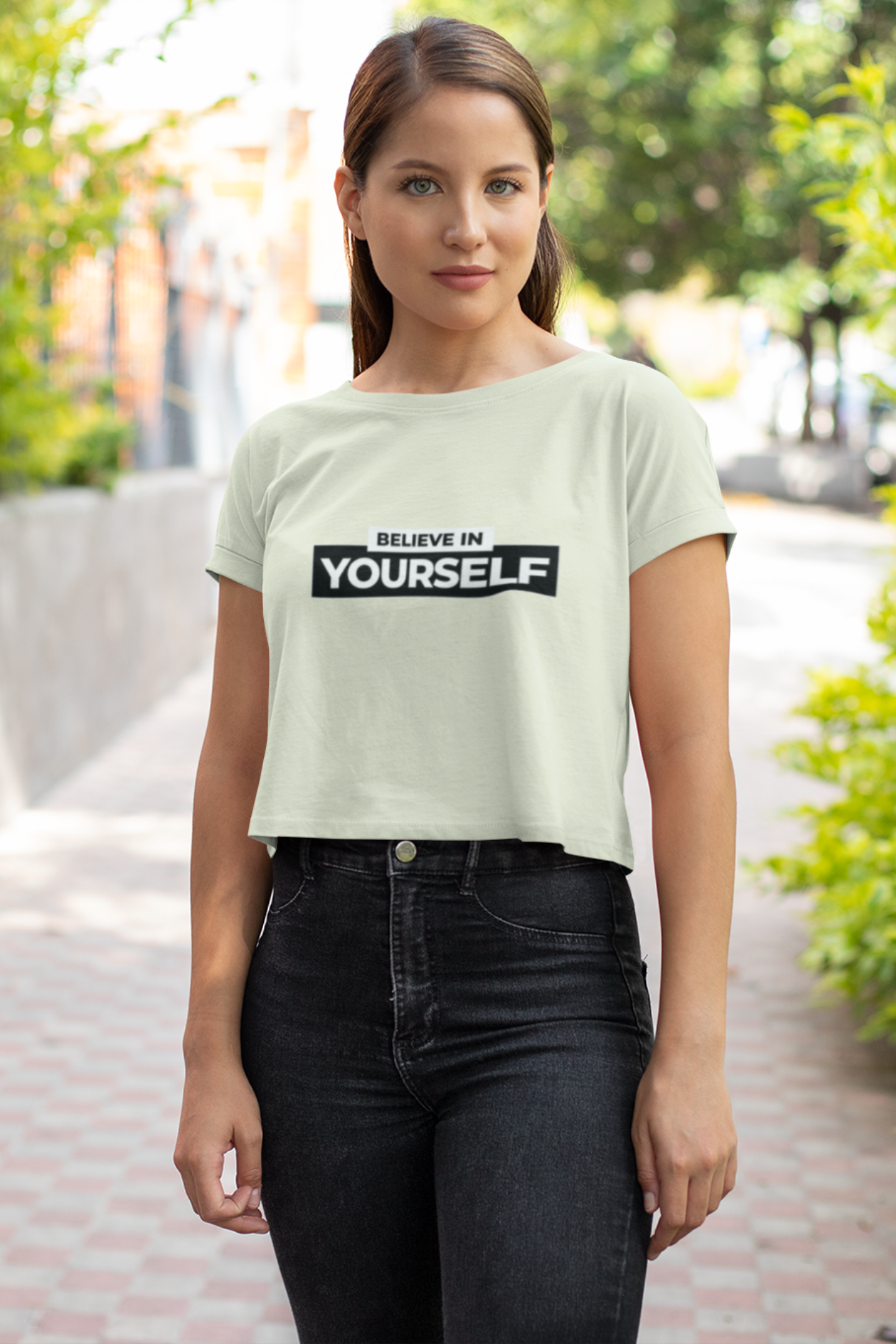 Believe In Yourself - Crop Top