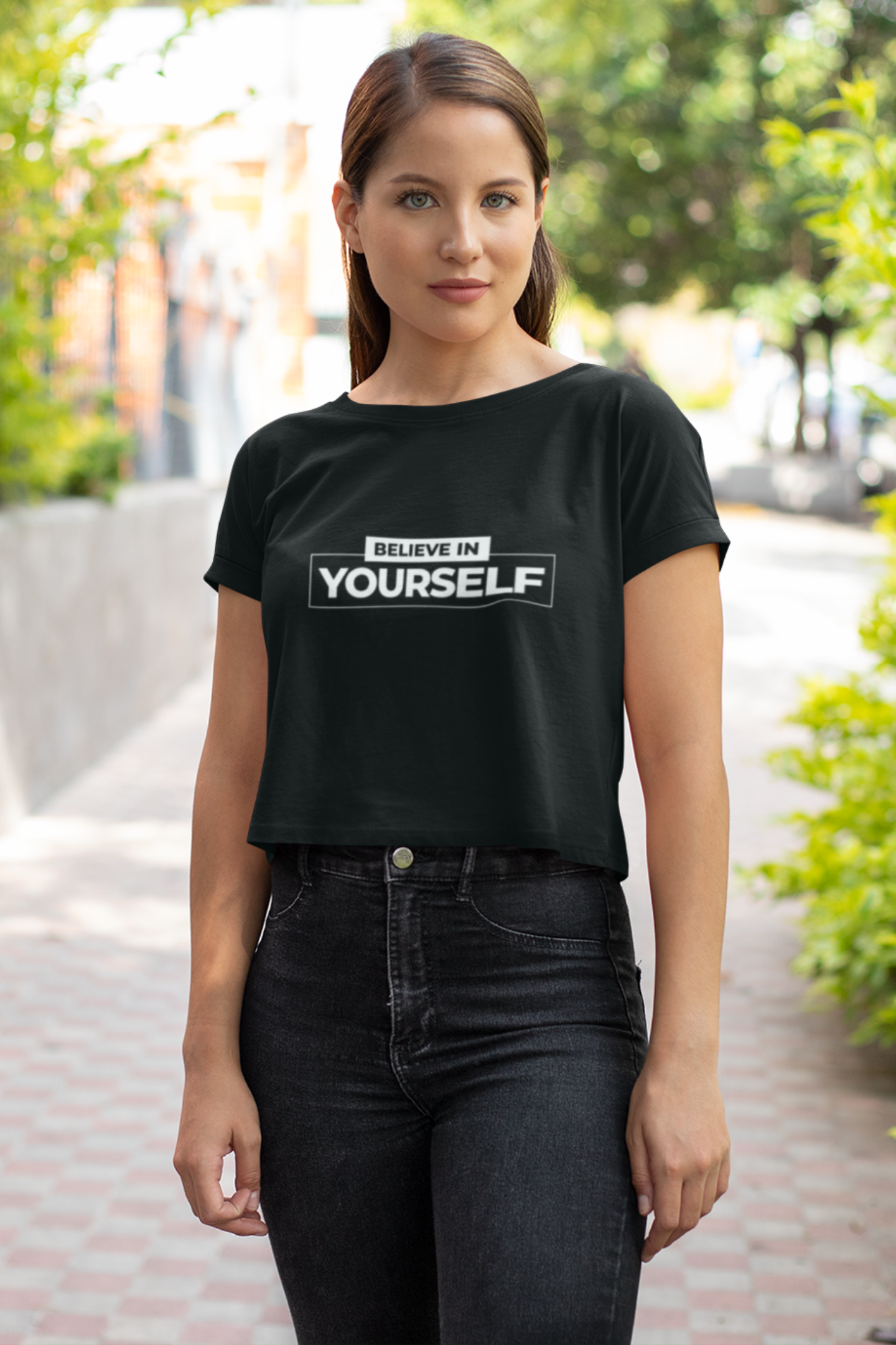 Believe In Yourself - Crop Top