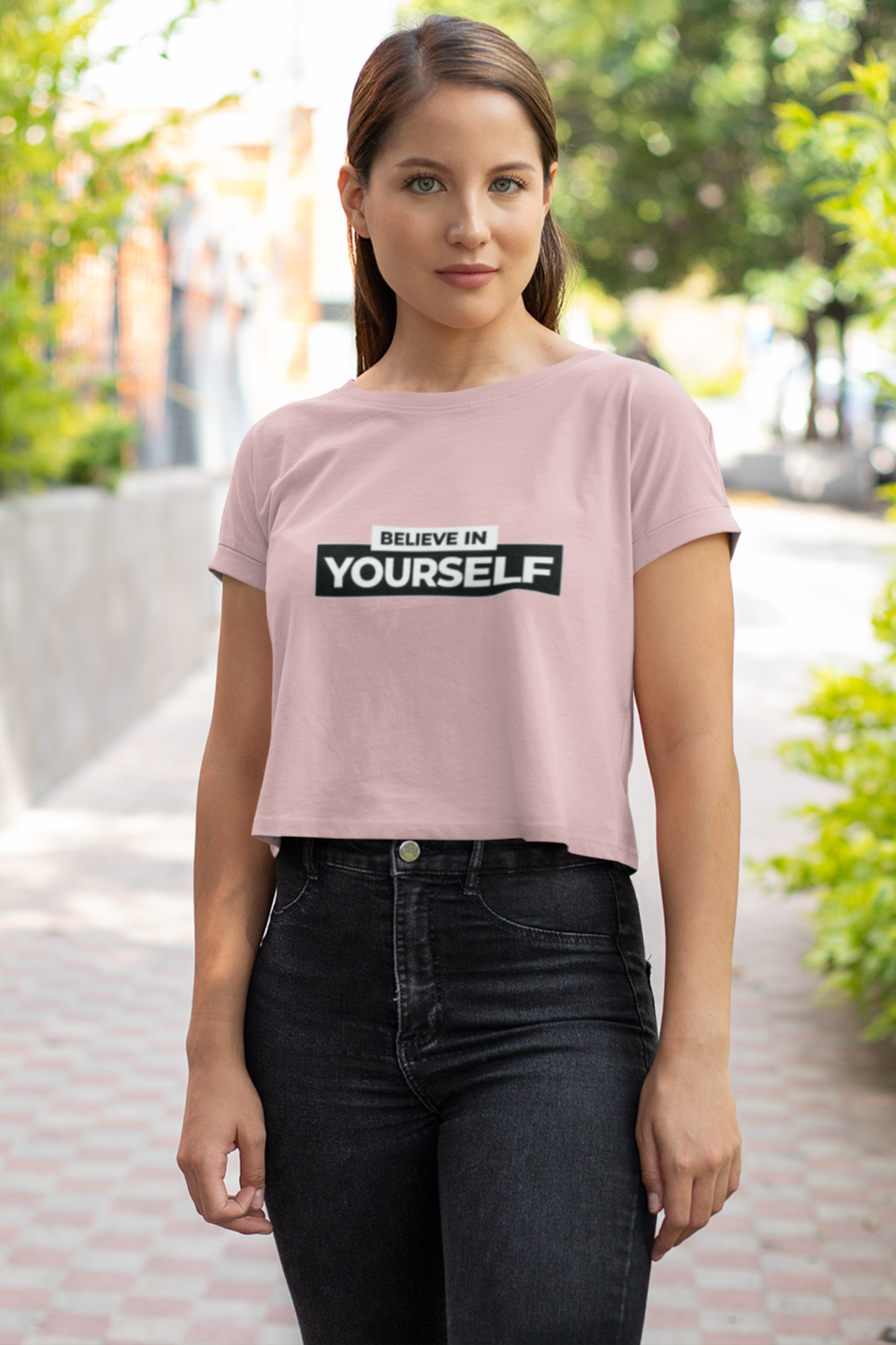 Believe In Yourself - Crop Top