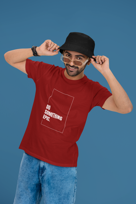 Do Something Epic - Unisex Oversized Classic T-Shirt