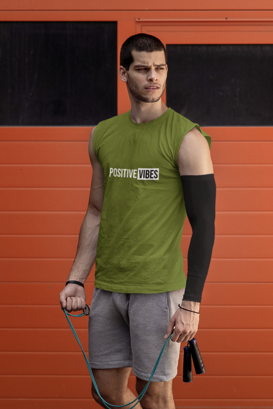 Positive Vibes - Men's Sleeveless T-Shirt