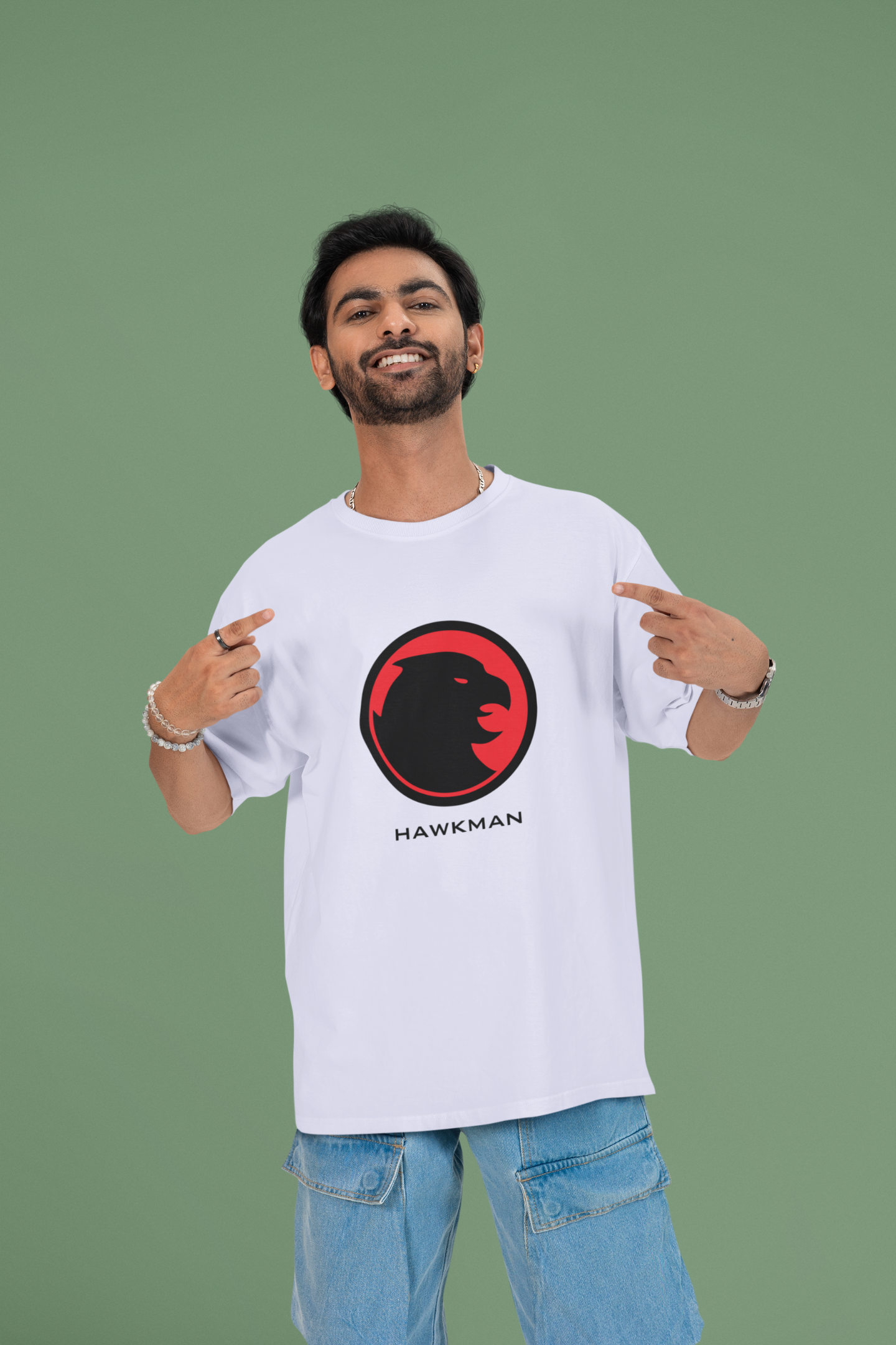 Hawkman (DC) - Unisex Oversized Classic T-Shirt