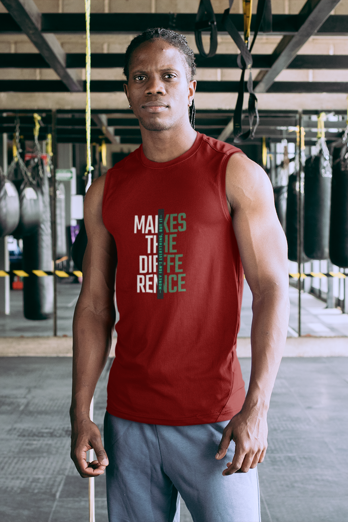 Make The Difference - Men's Sleeveless T-Shirt