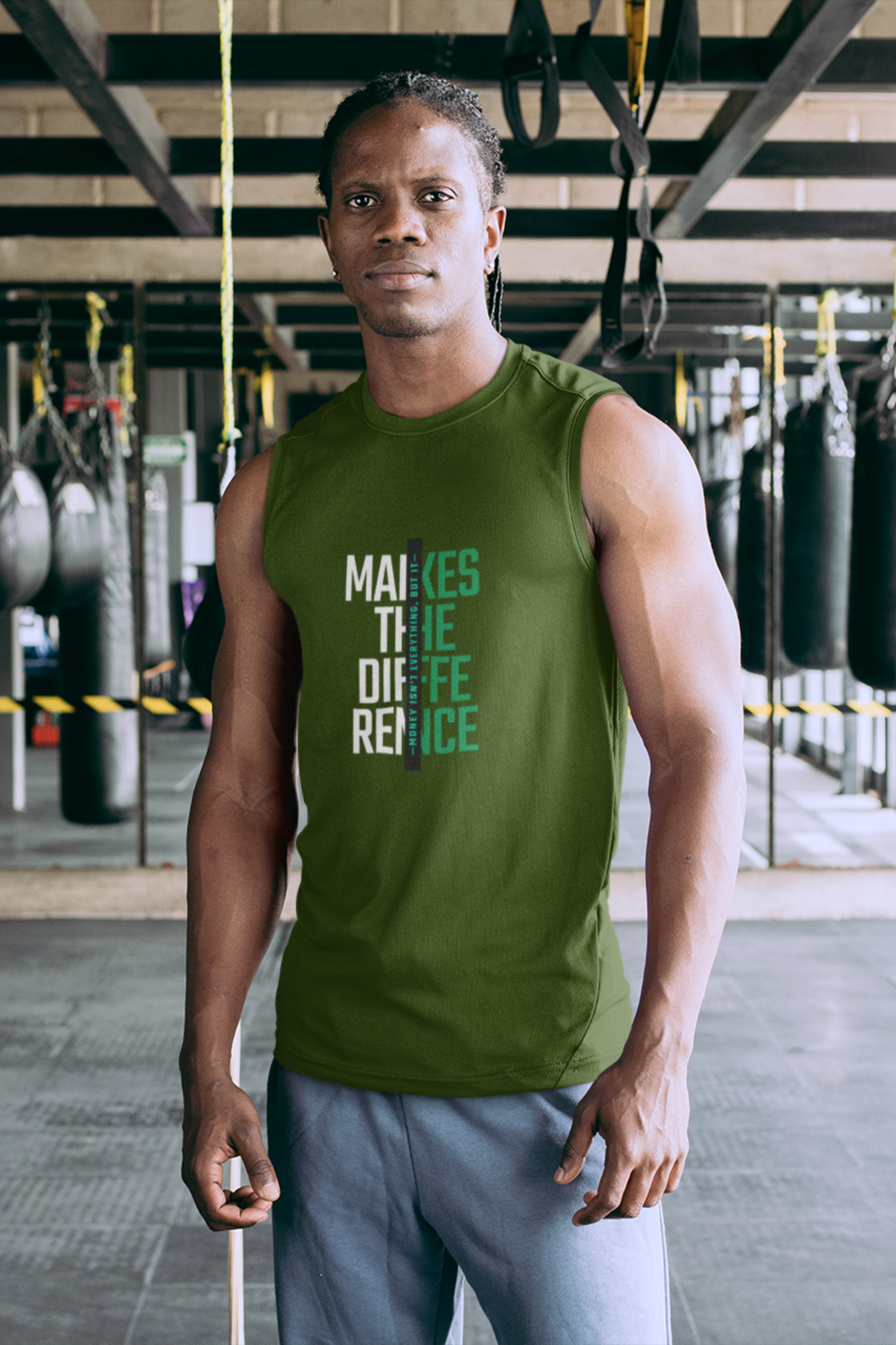 Make The Difference - Men's Sleeveless T-Shirt
