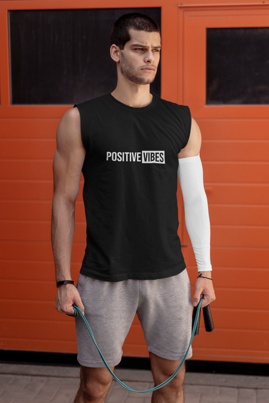 Positive Vibes - Men's Sleeveless T-Shirt