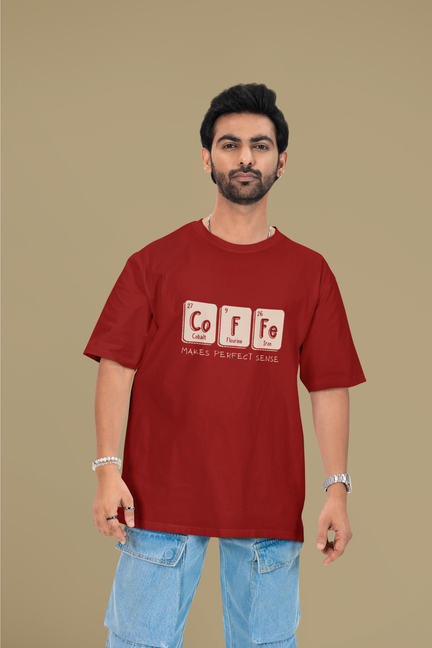 Coffee - Unisex Oversized Classic T-Shirt