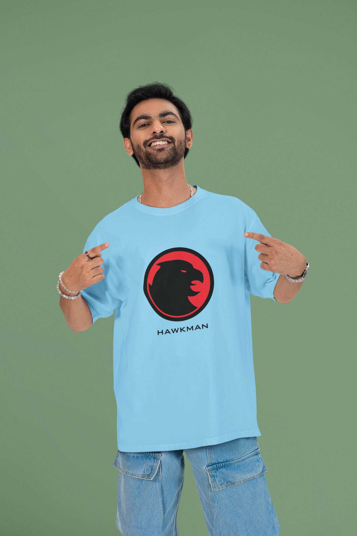 Hawkman (DC) - Unisex Oversized Classic T-Shirt